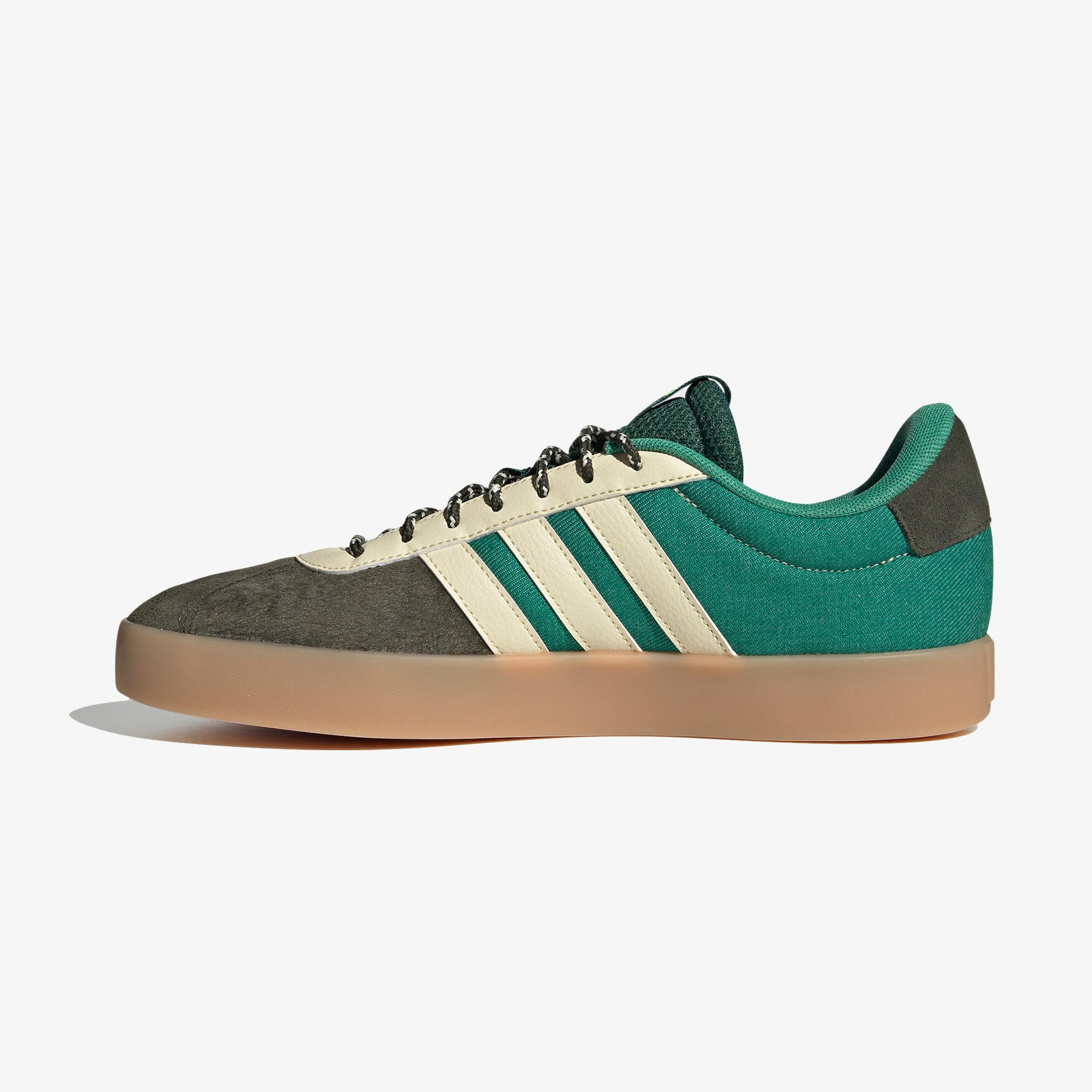 adidas VL Court 3.0 Erkek Yeşil Spor Ayakkabı