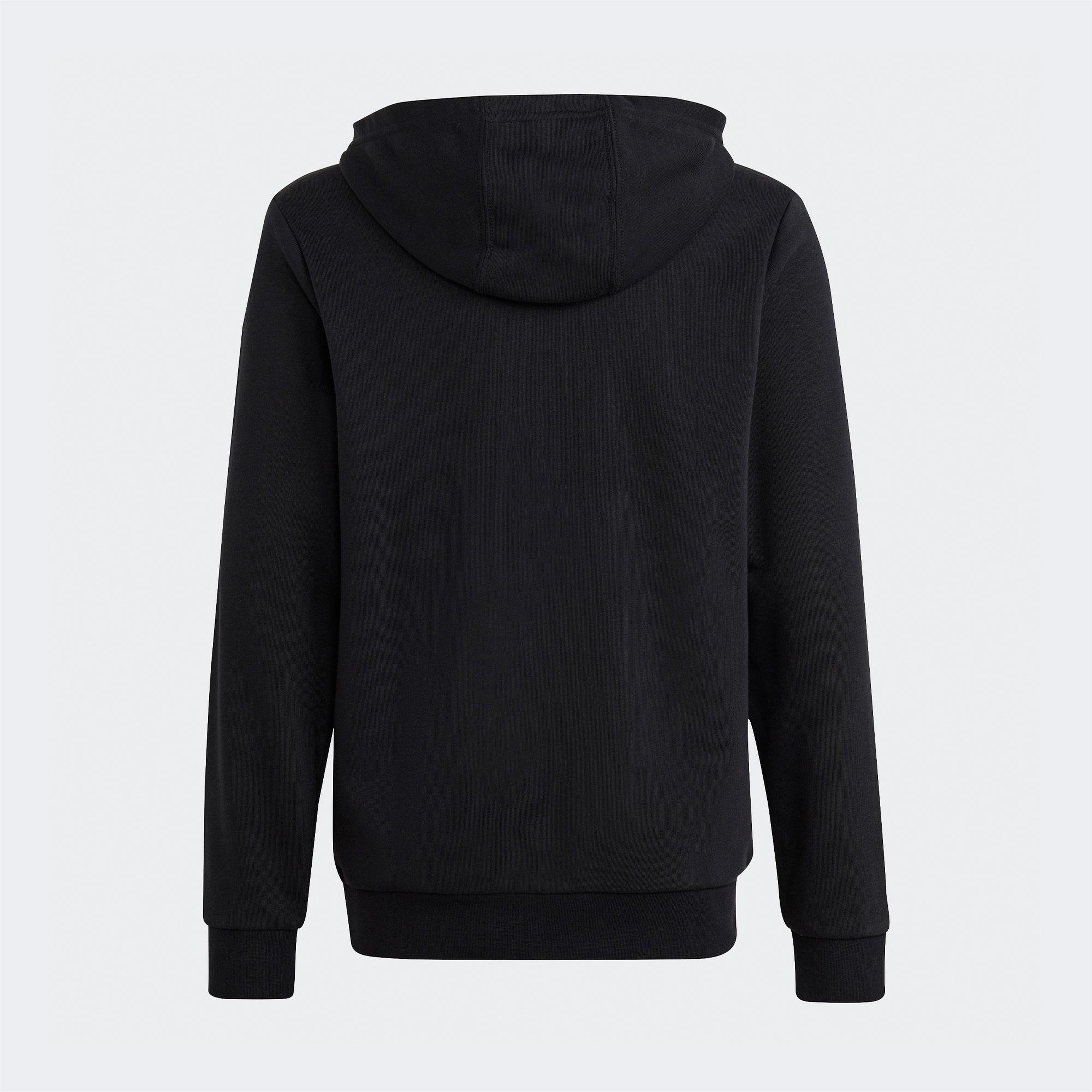 Adidas Big Logo Essentials Çocuk Siyah Sweatshirt