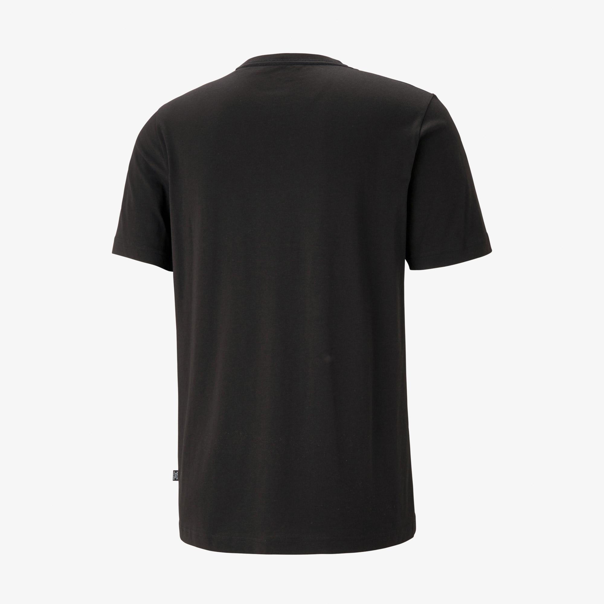 Puma Essentials Small Logo Erkek Siyah T-Shirt