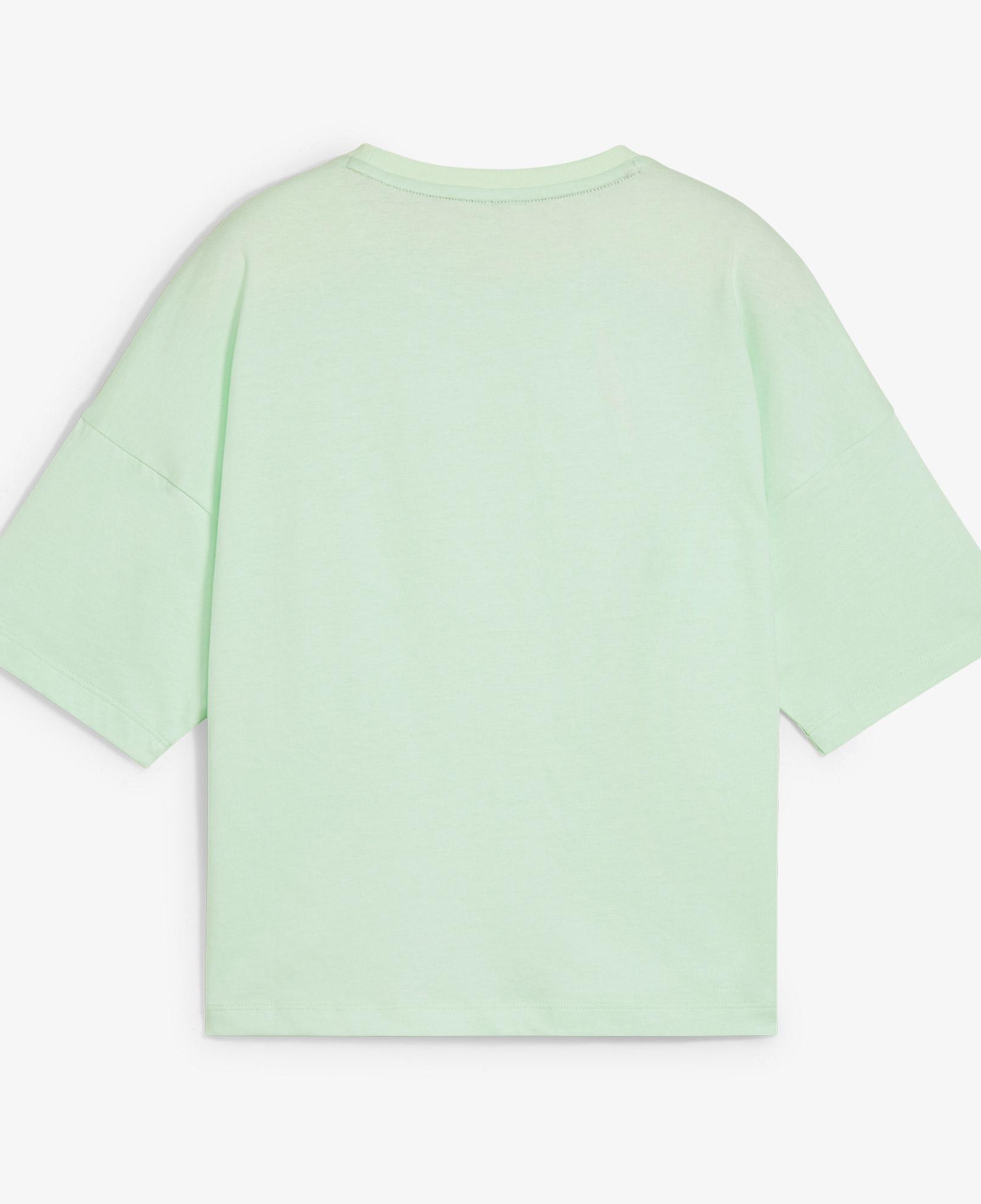 Puma Essentials Cropped Logo Kadın Beyaz T-Shirt