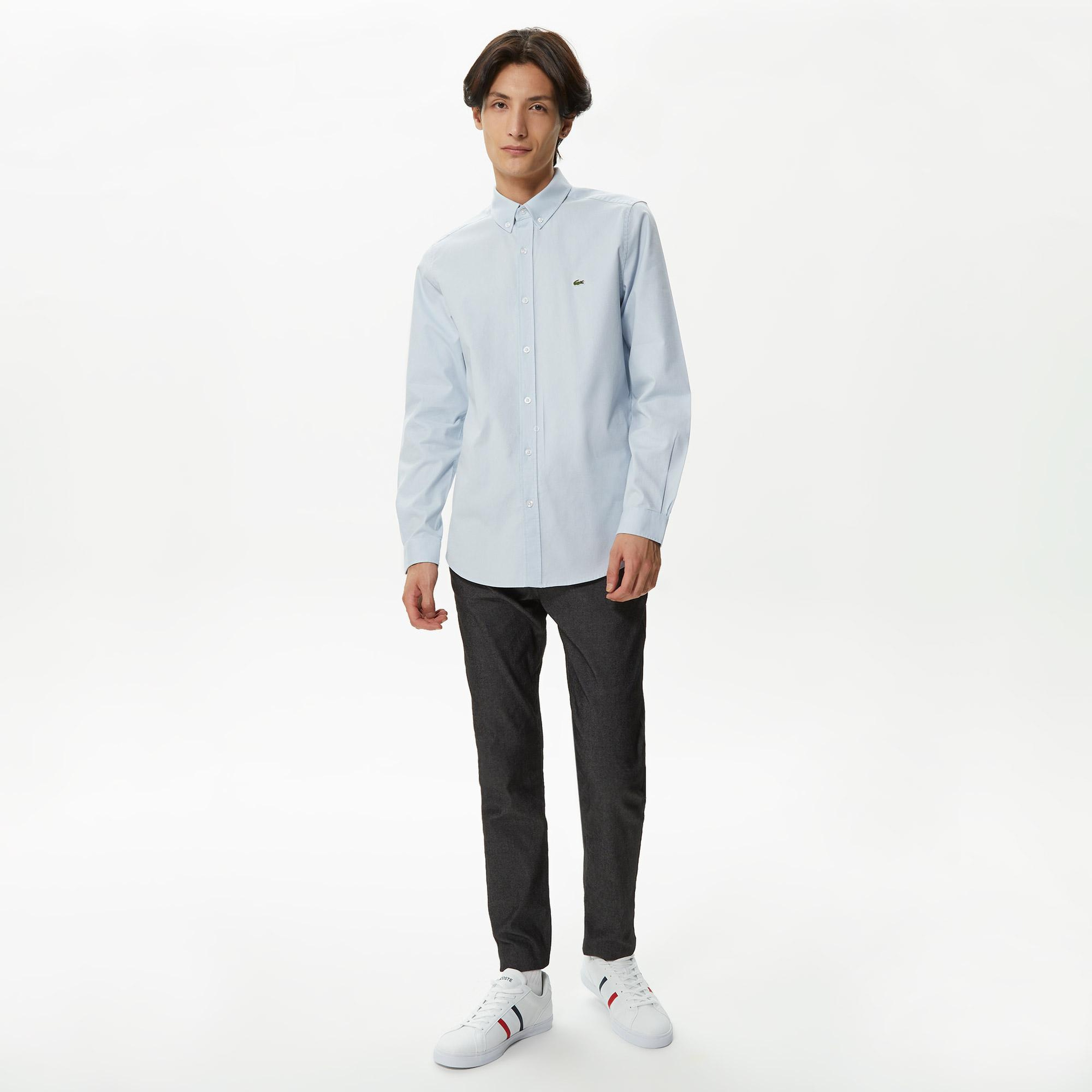 Erkek Slim Fit Siyah Pantolon