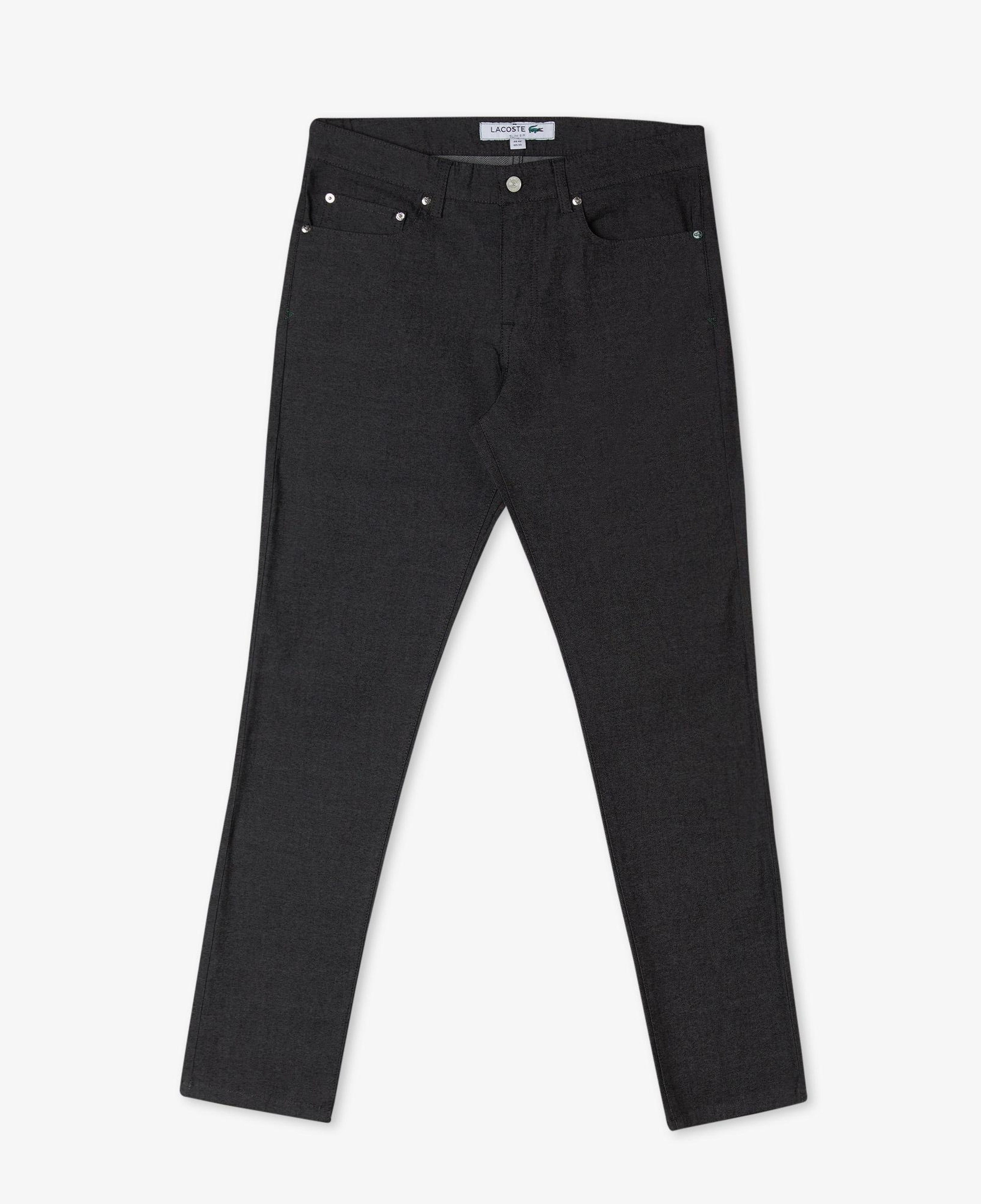 Erkek Slim Fit Siyah Pantolon