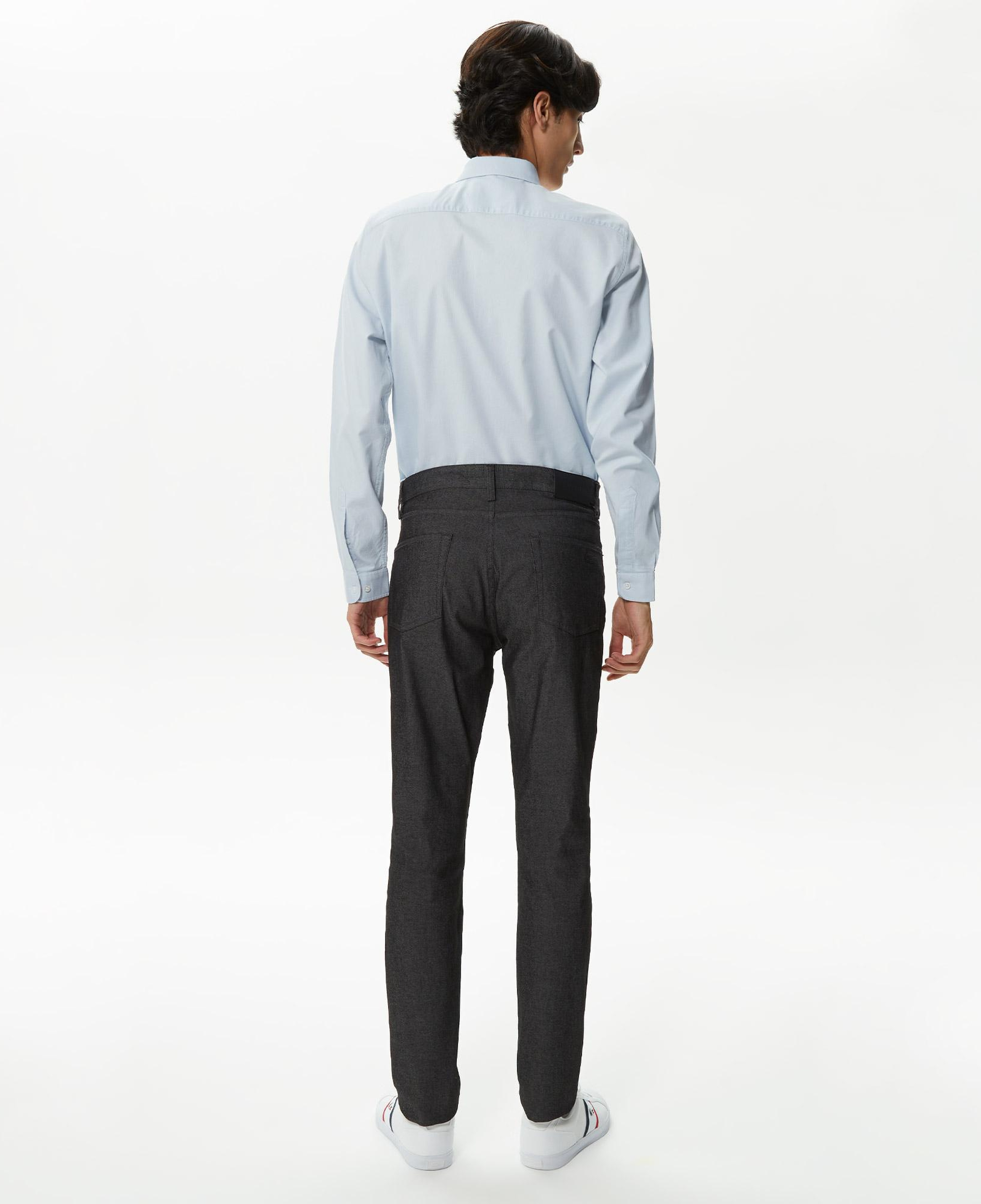 Erkek Slim Fit Siyah Pantolon
