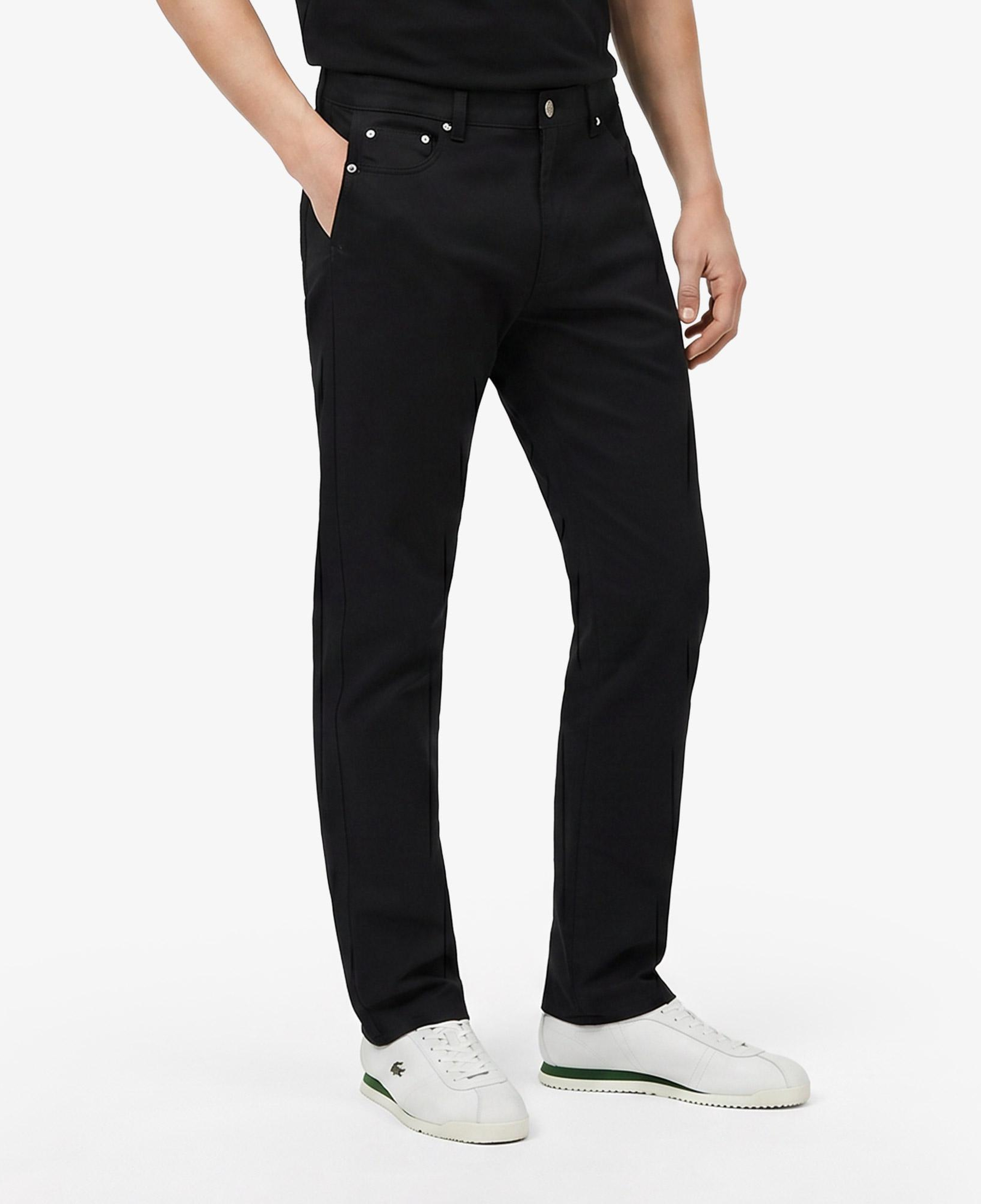 Erkek Slim Fit Siyah Jean Pantolon