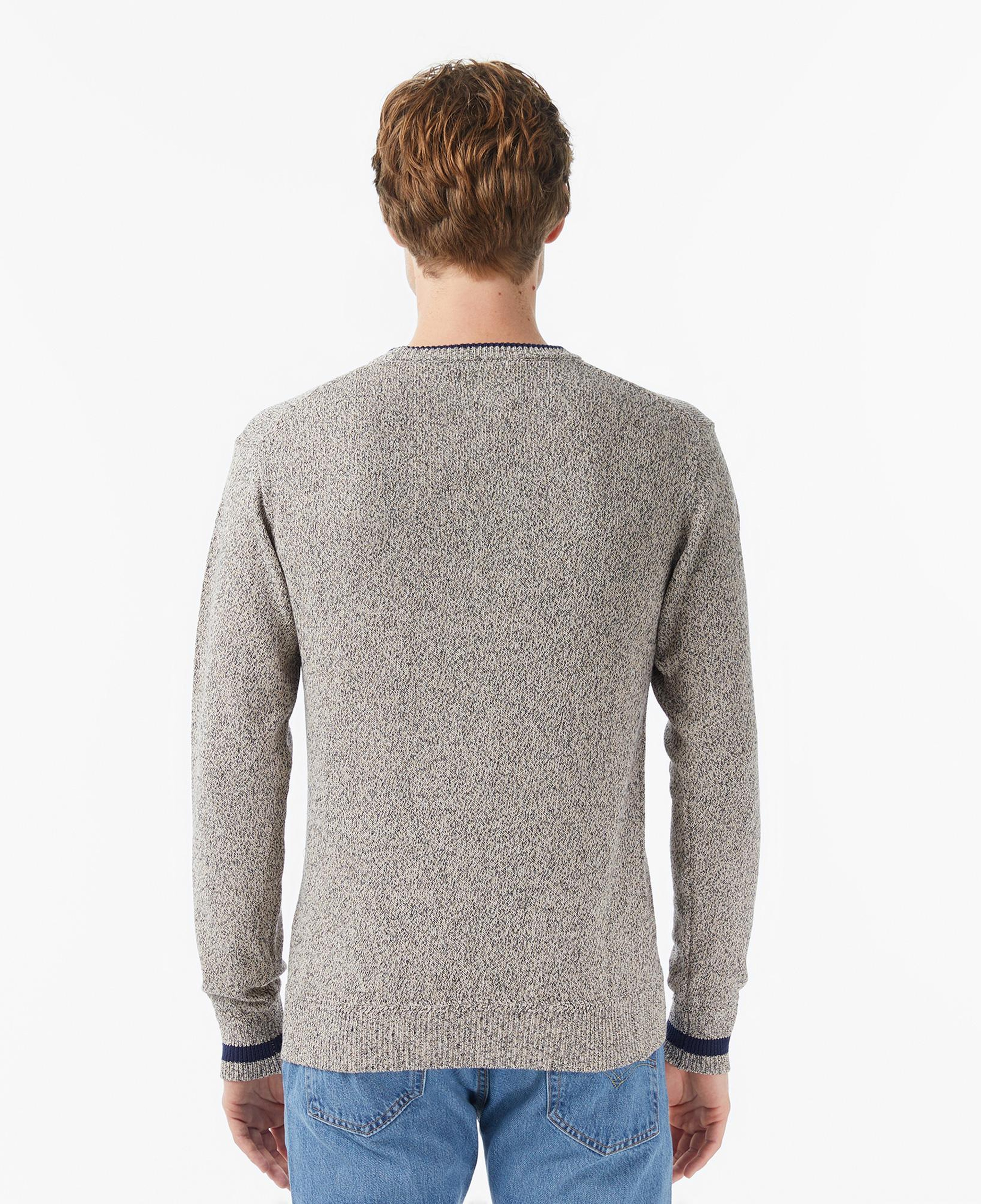 Scotch&Soda Melange Regular Fit Crew Neck Erkek Kahverengi Triko