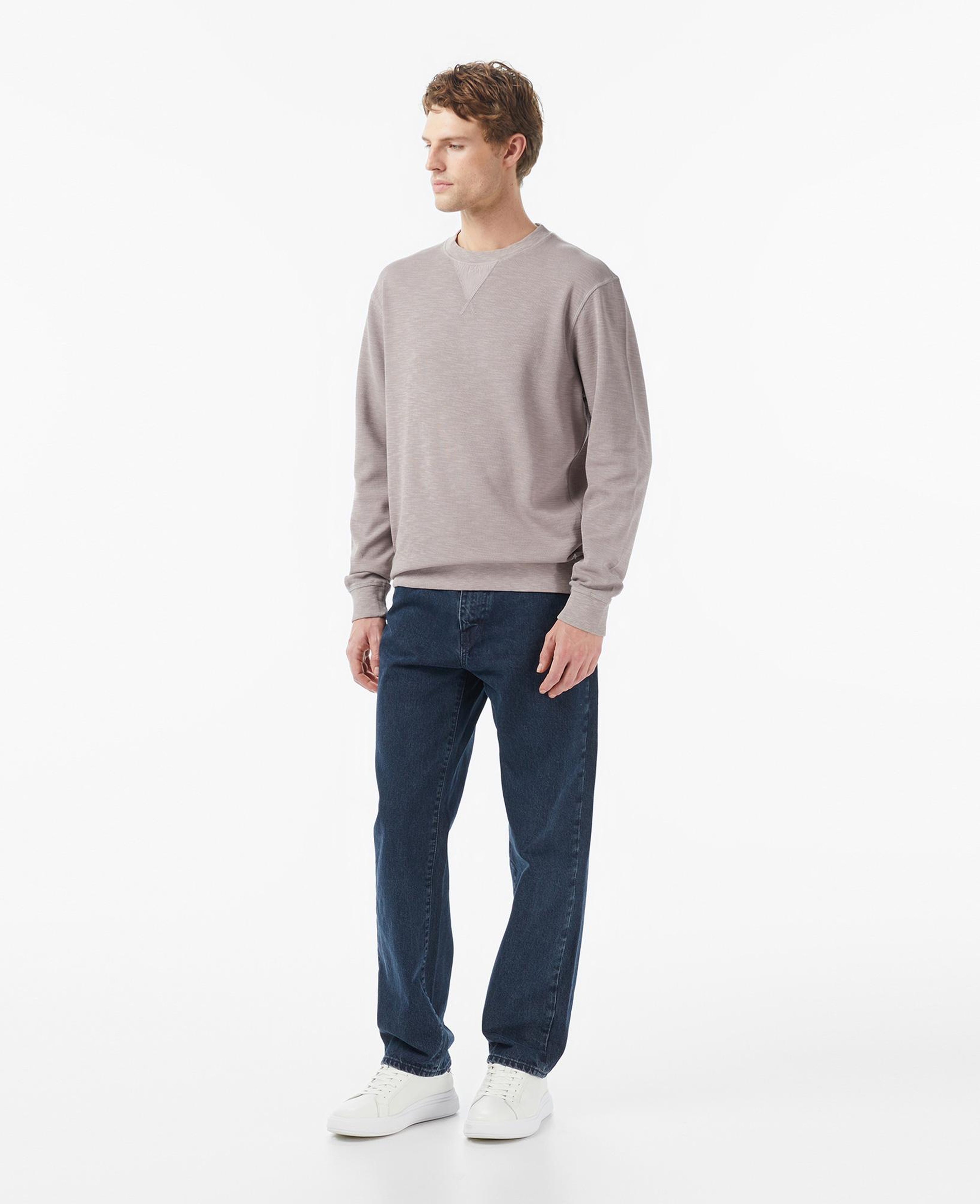 Scotch&Soda G/D Structured Erkek Gri Sweatshirt
