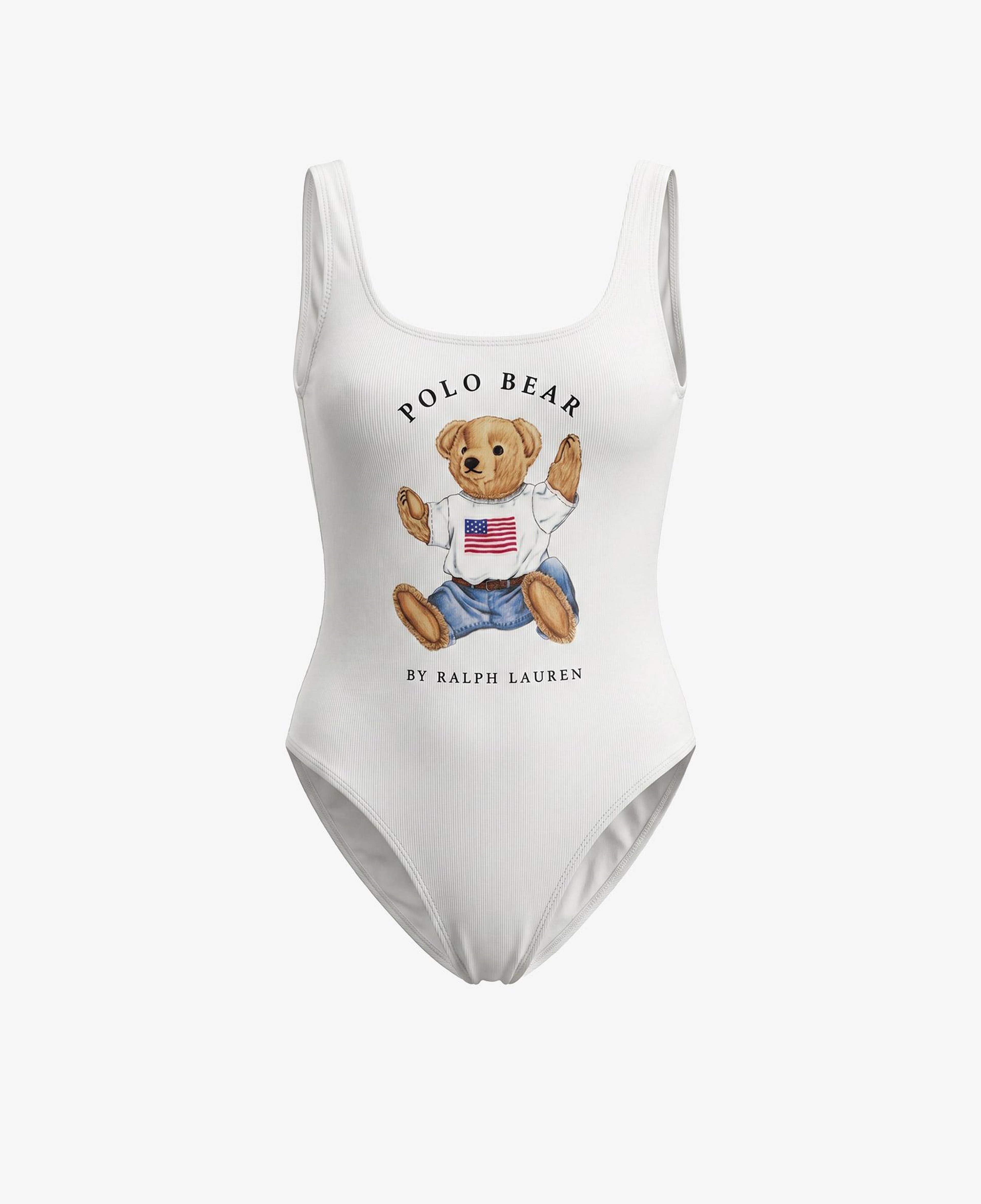 Polo Ralph Lauren Scoop Tank Kadın Beyaz Mayo