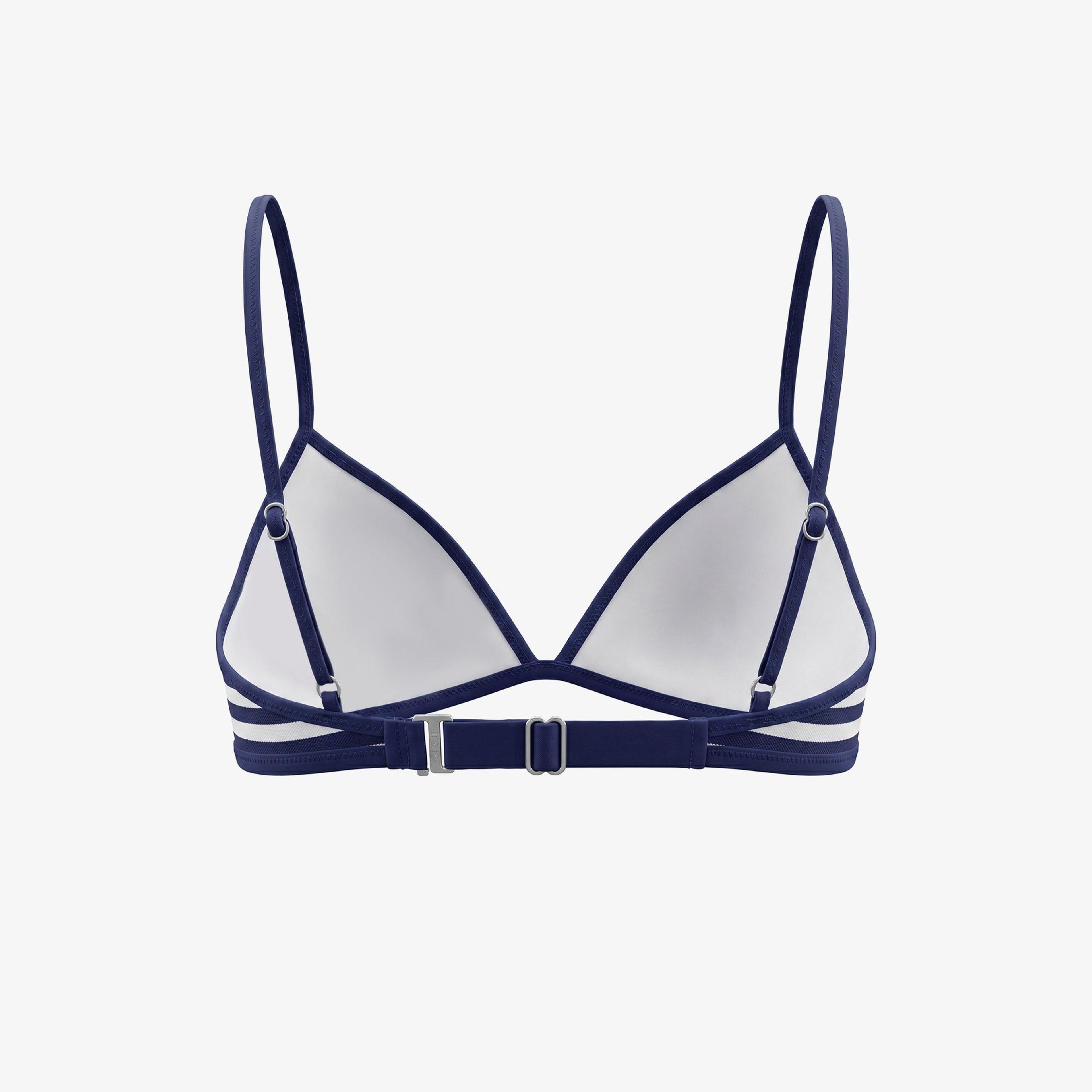 Polo Ralph Lauren Tipped Kadın Beyaz Bikini Üstü