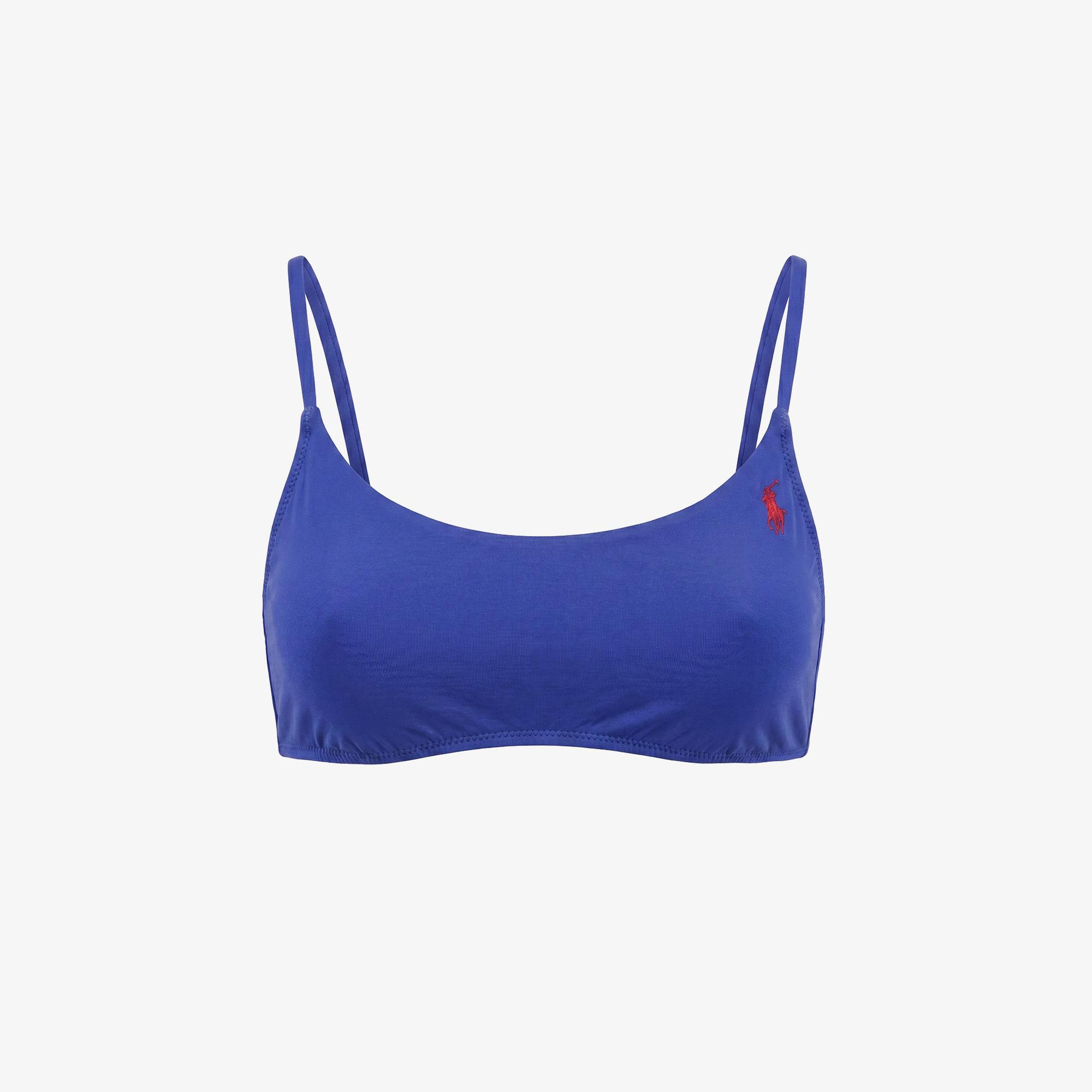 Polo Ralph Lauren Kennedy Kadın Koyu Mavi Bikini Üstü
