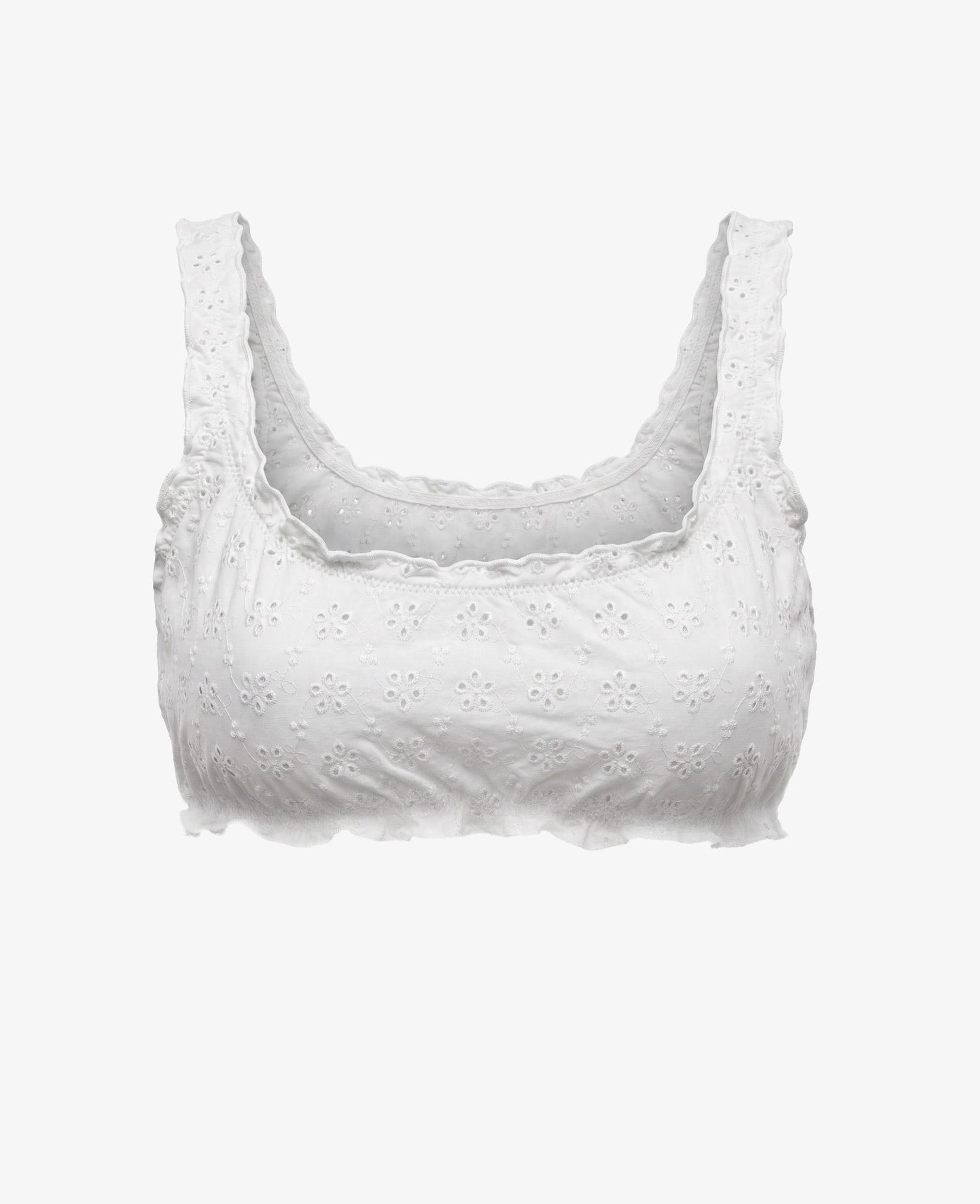 Polo Ralph Lauren Ruffle Kennedy Kadın Beyaz Bikini Üstü