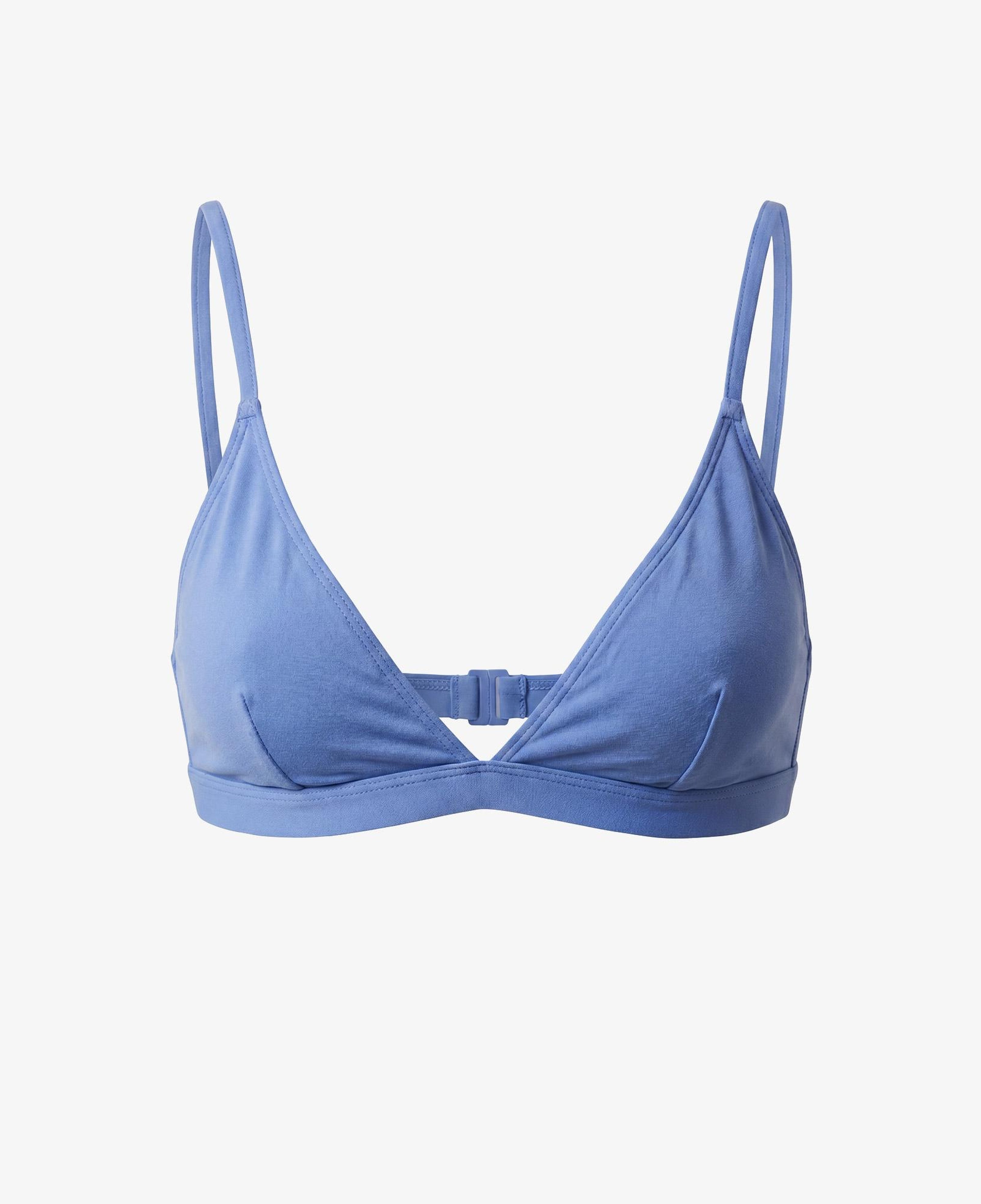 Polo Ralph Lauren V Yaka Kadın Mavi Bikini Üstü