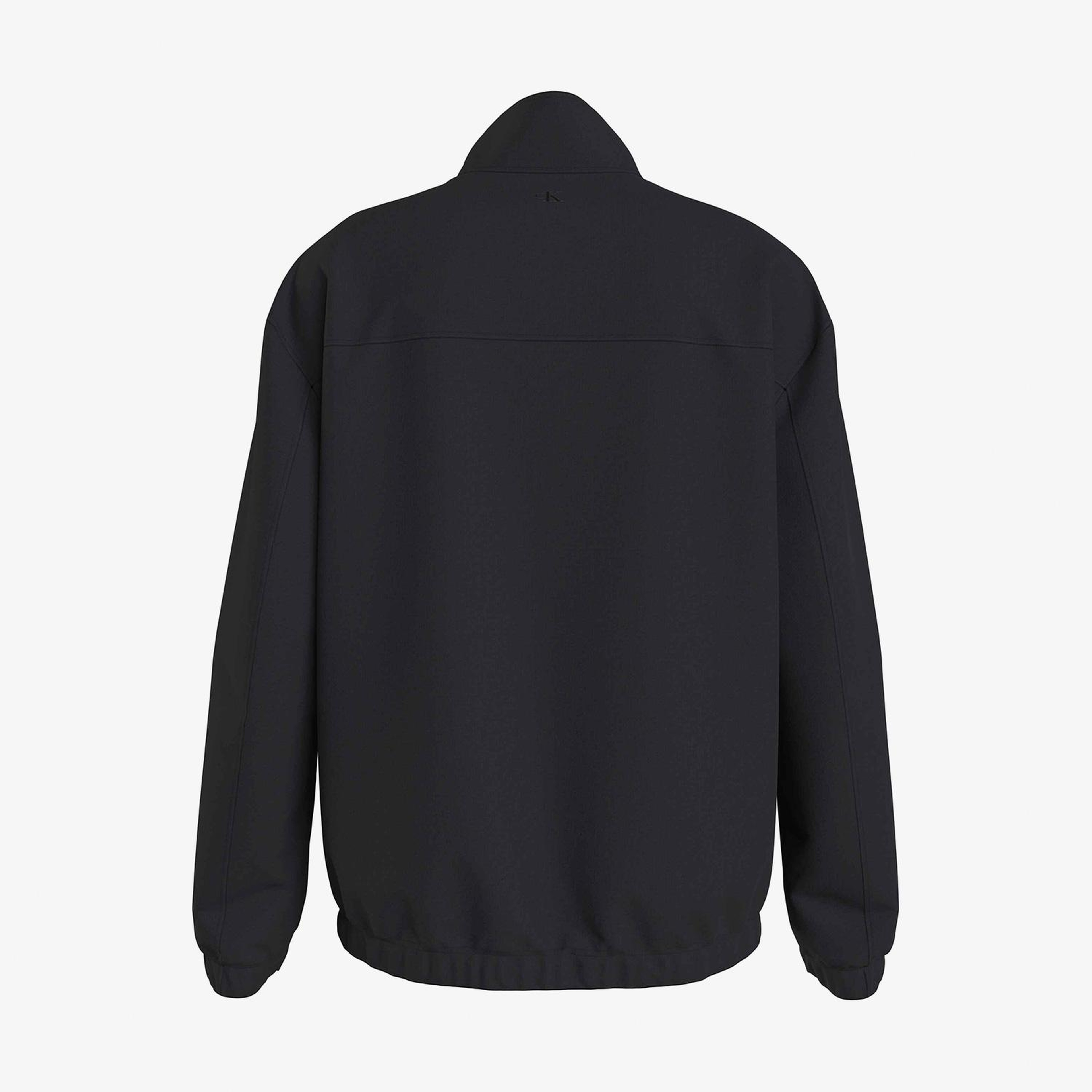 Calvin Klein Jeans Logo Repeat Erkek Siyah Sweatshirt