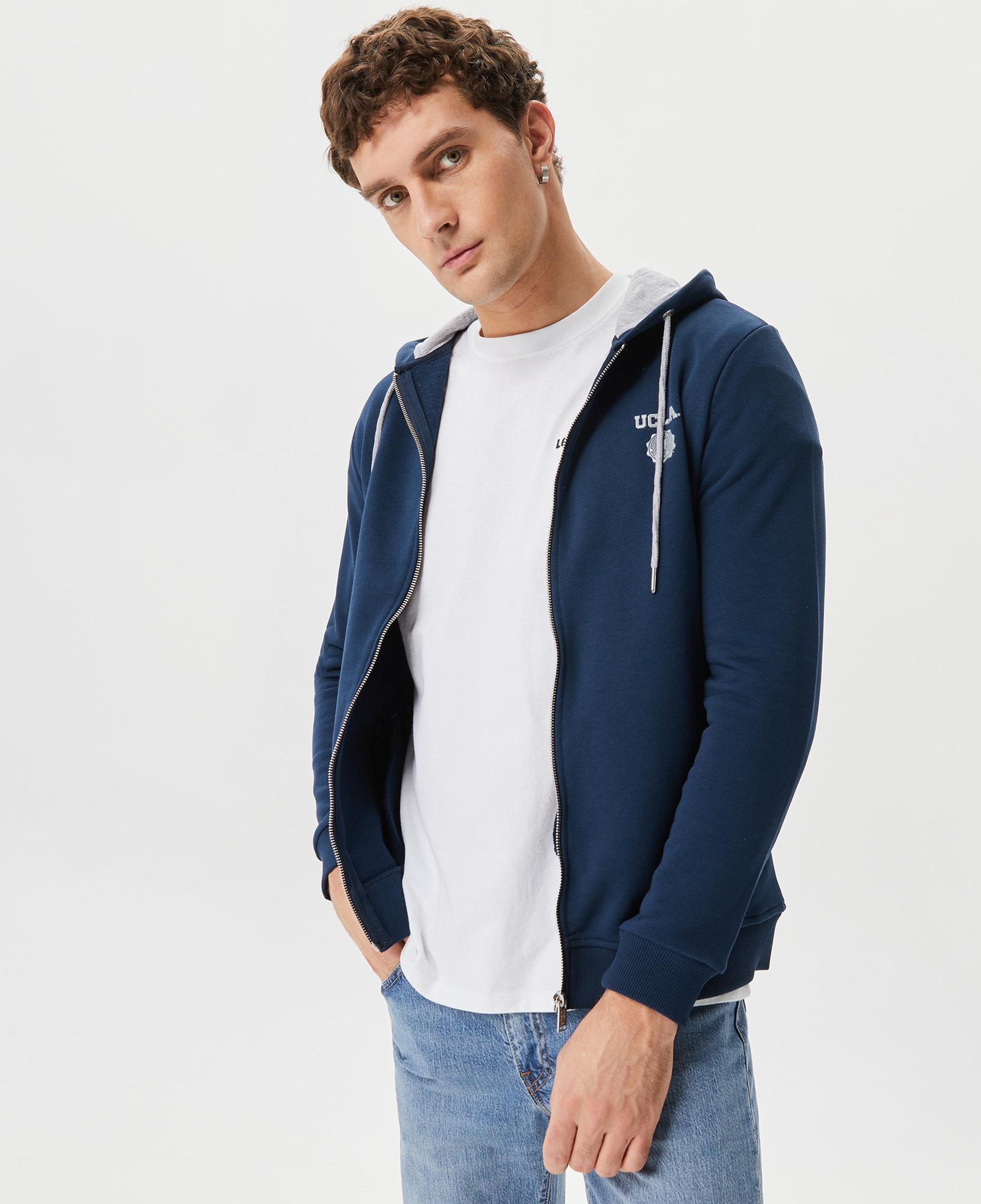 Ucla Hilgard Erkek Lacivert Sweatshirt