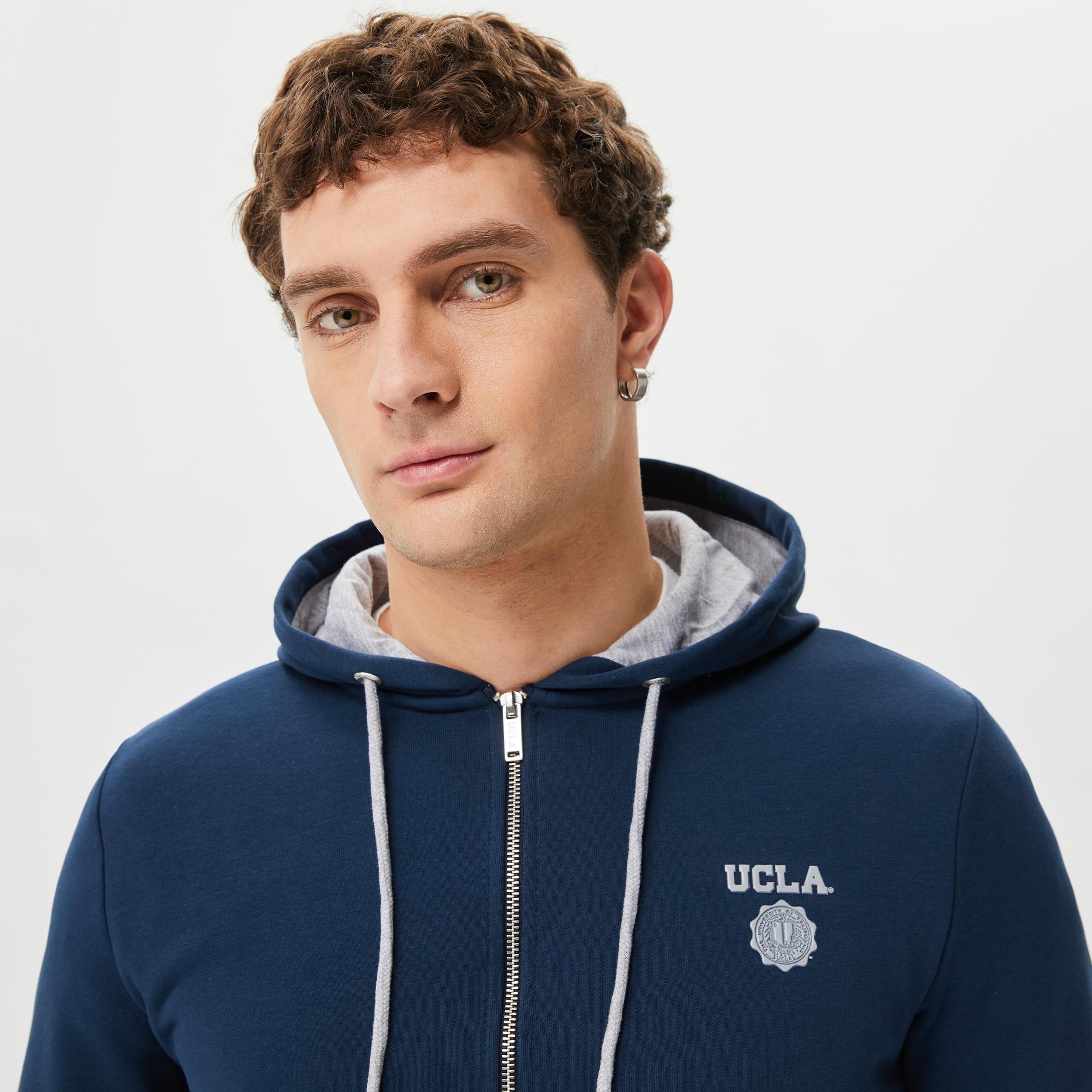 Ucla Hilgard Erkek Lacivert Sweatshirt