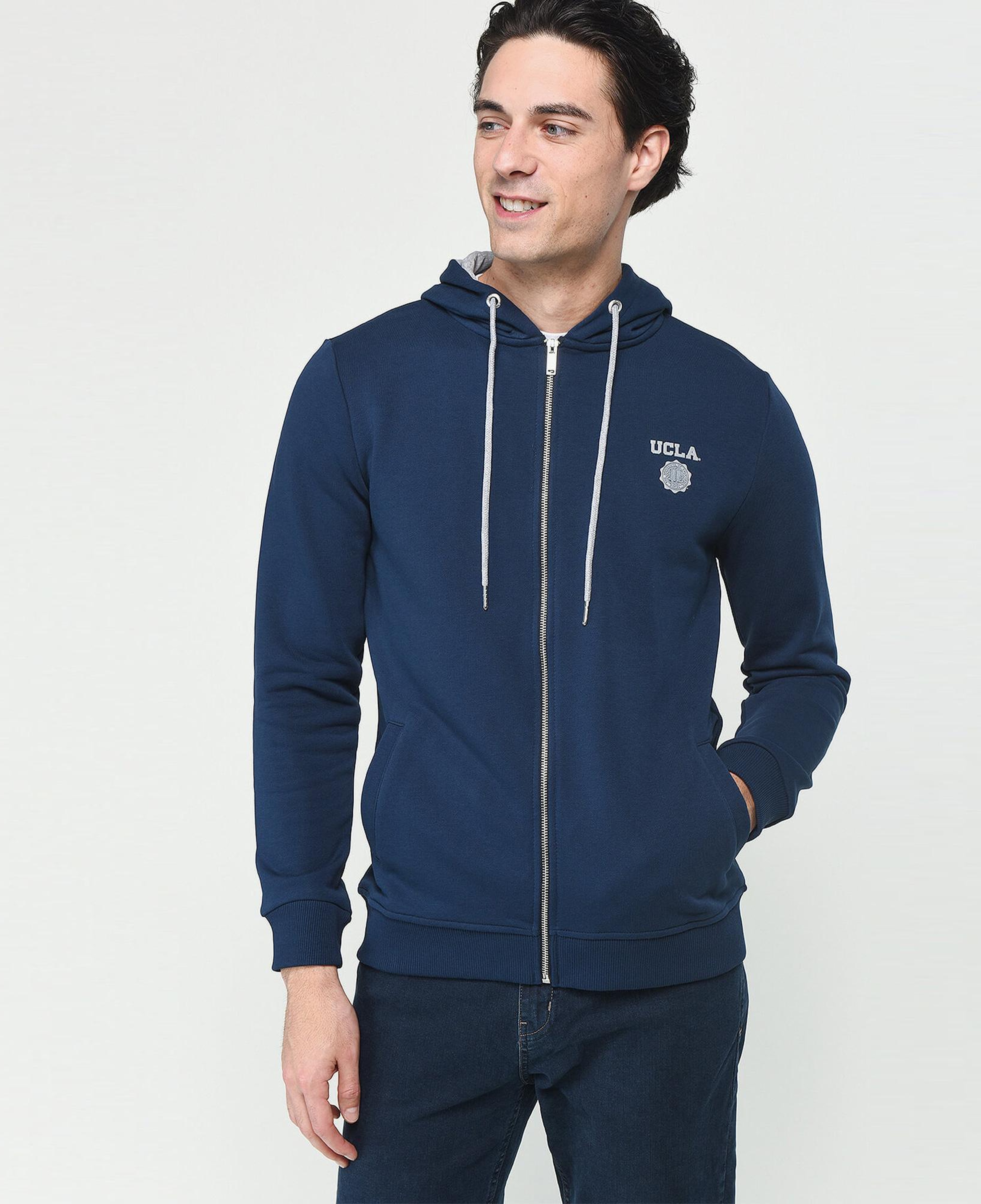 Ucla Hilgard Erkek Lacivert Sweatshirt