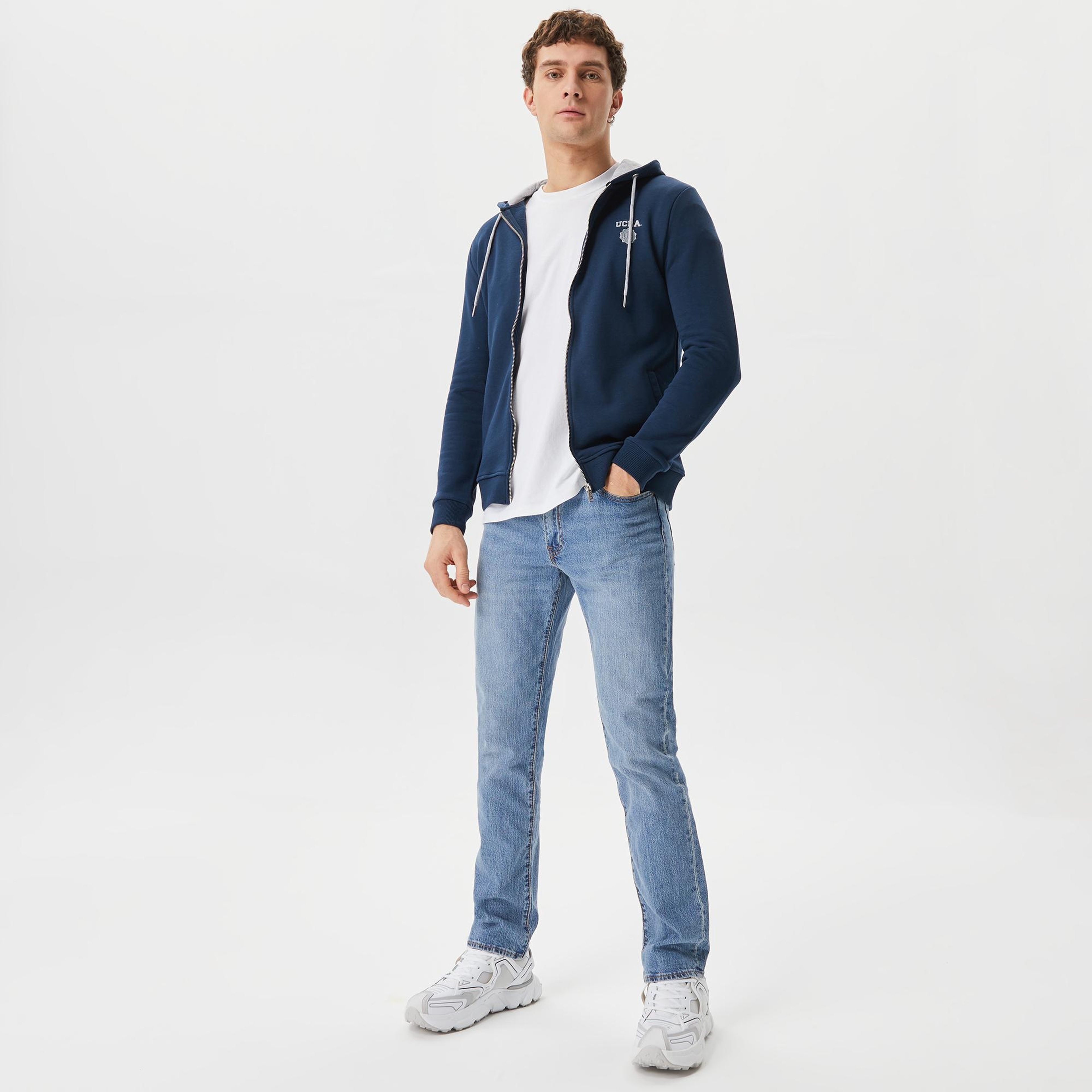 Ucla Hilgard Erkek Lacivert Sweatshirt