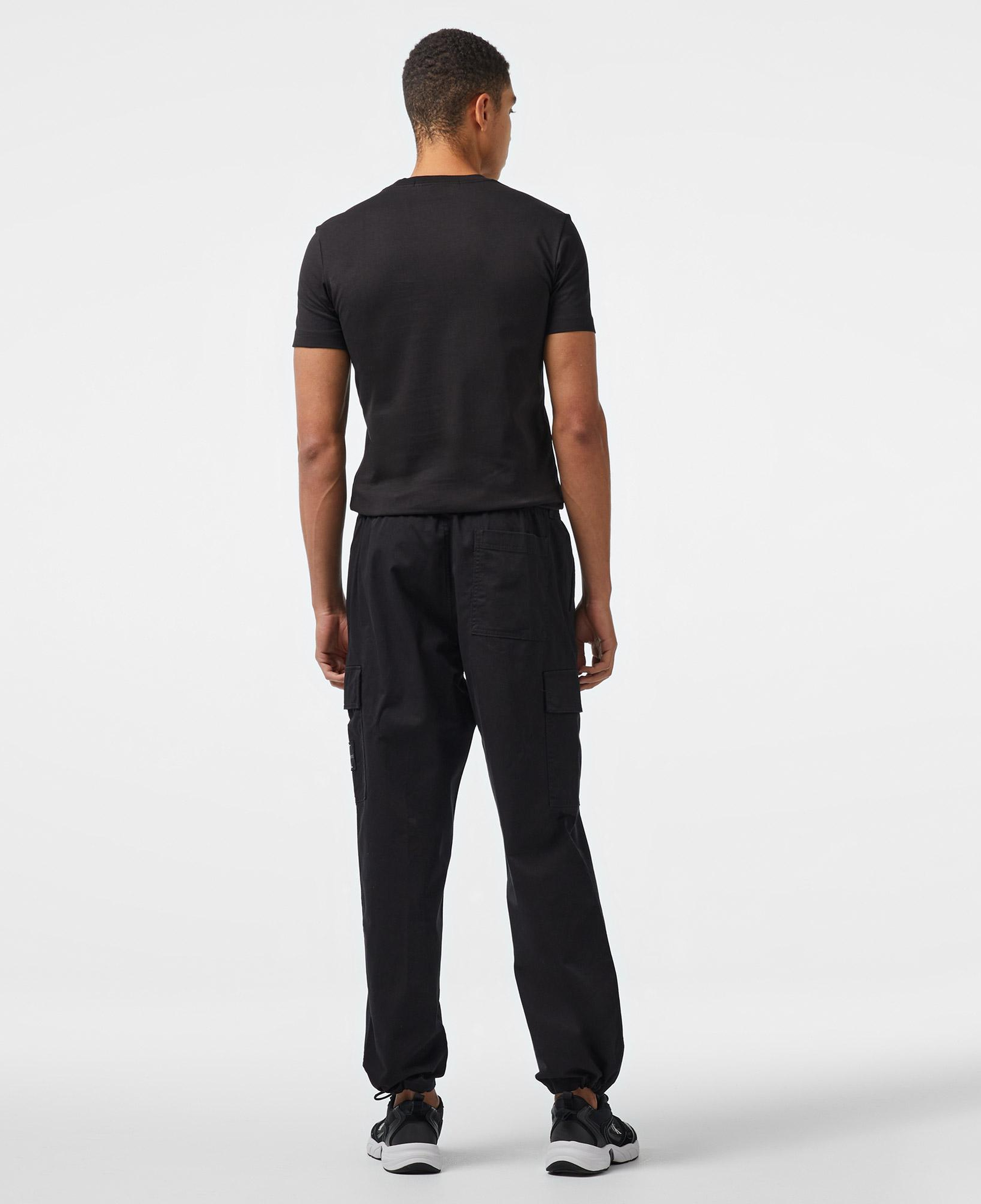 Calvin Klein Jeans Regular Straight Erkek Siyah Kargo Pantolon