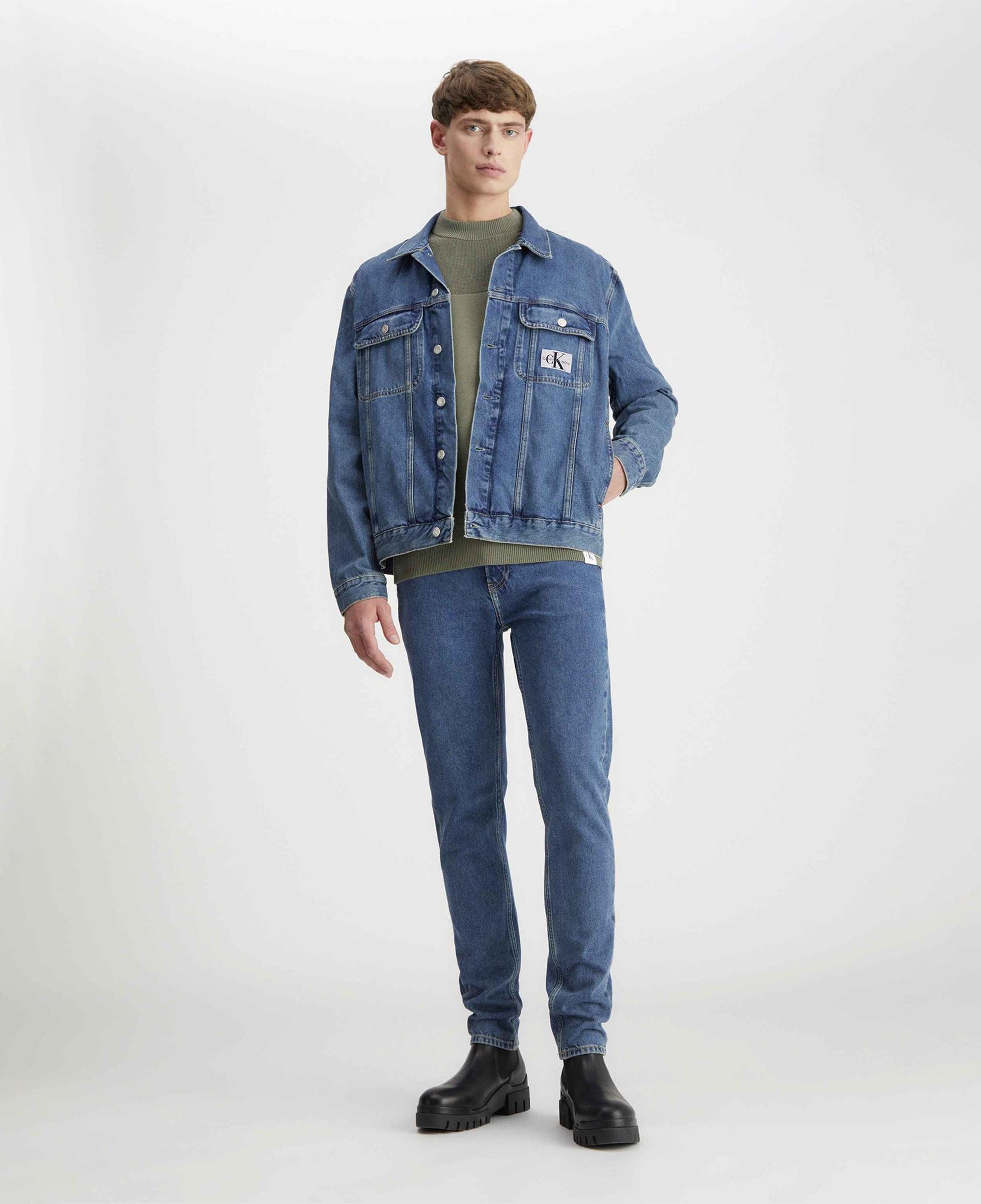 Calvin Klein Jeans Erkek Mavi Ceket