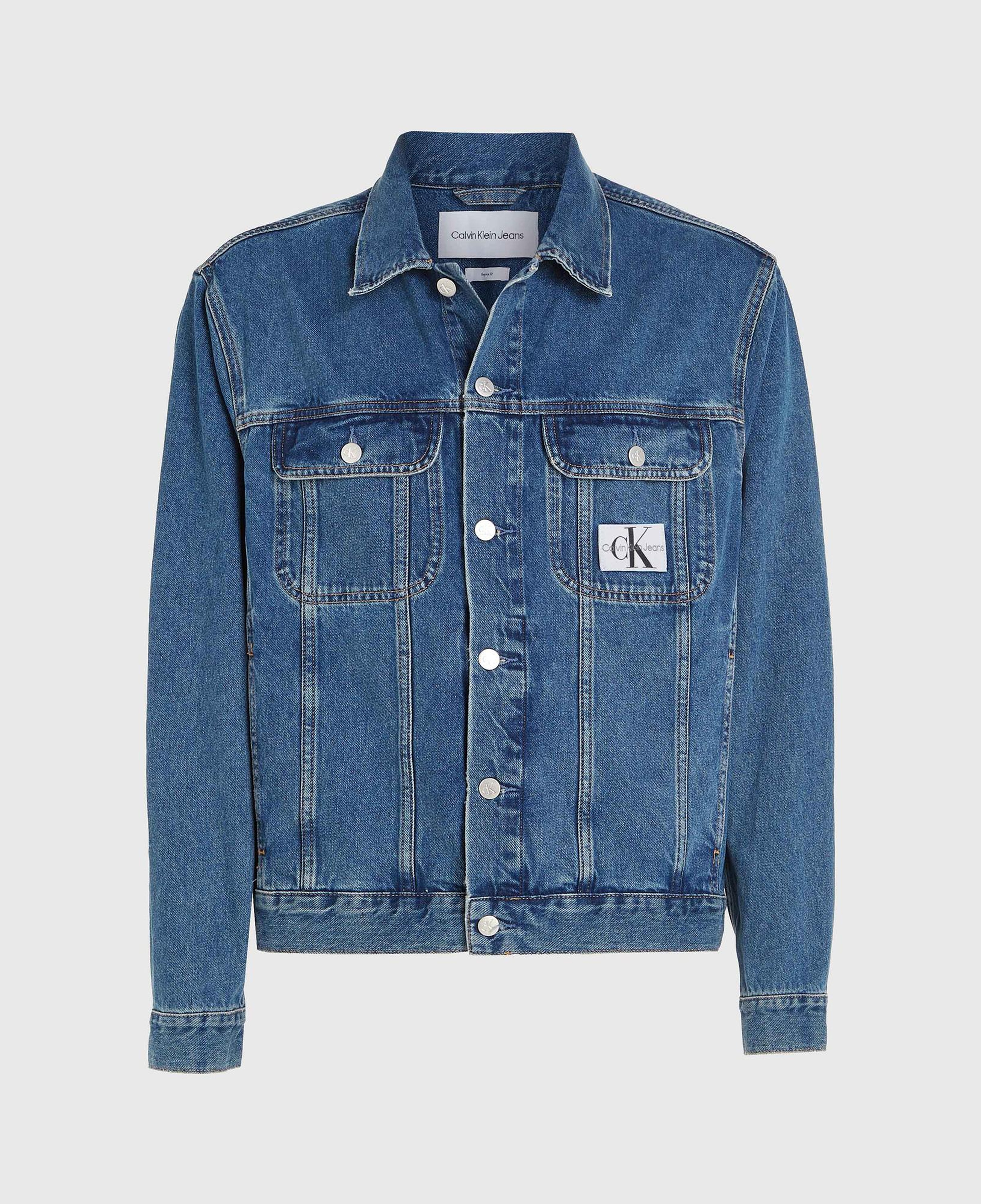 Calvin Klein Jeans Erkek Mavi Ceket