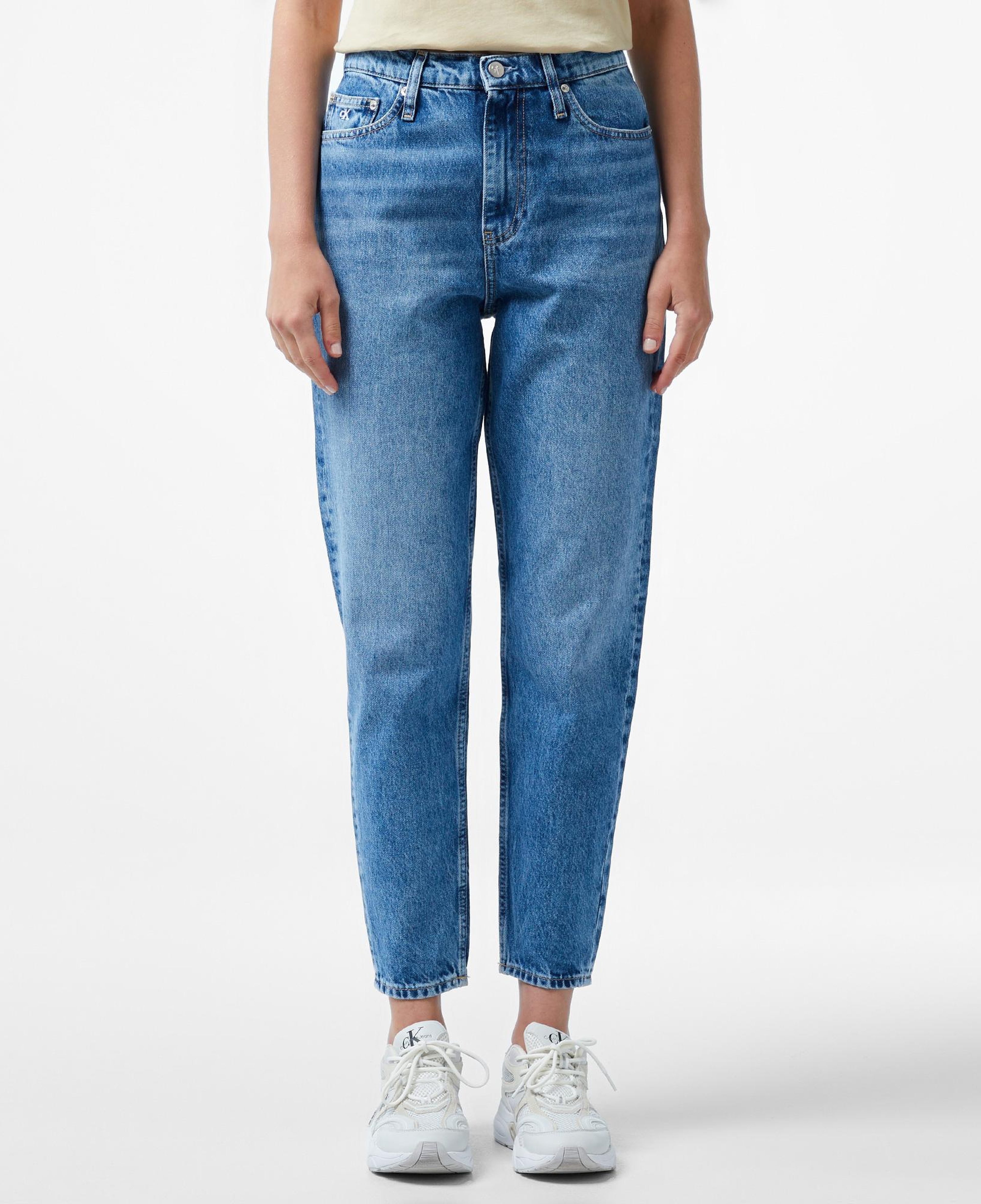 Calvin Klein Jeans Mom Kadın Mavi Jean