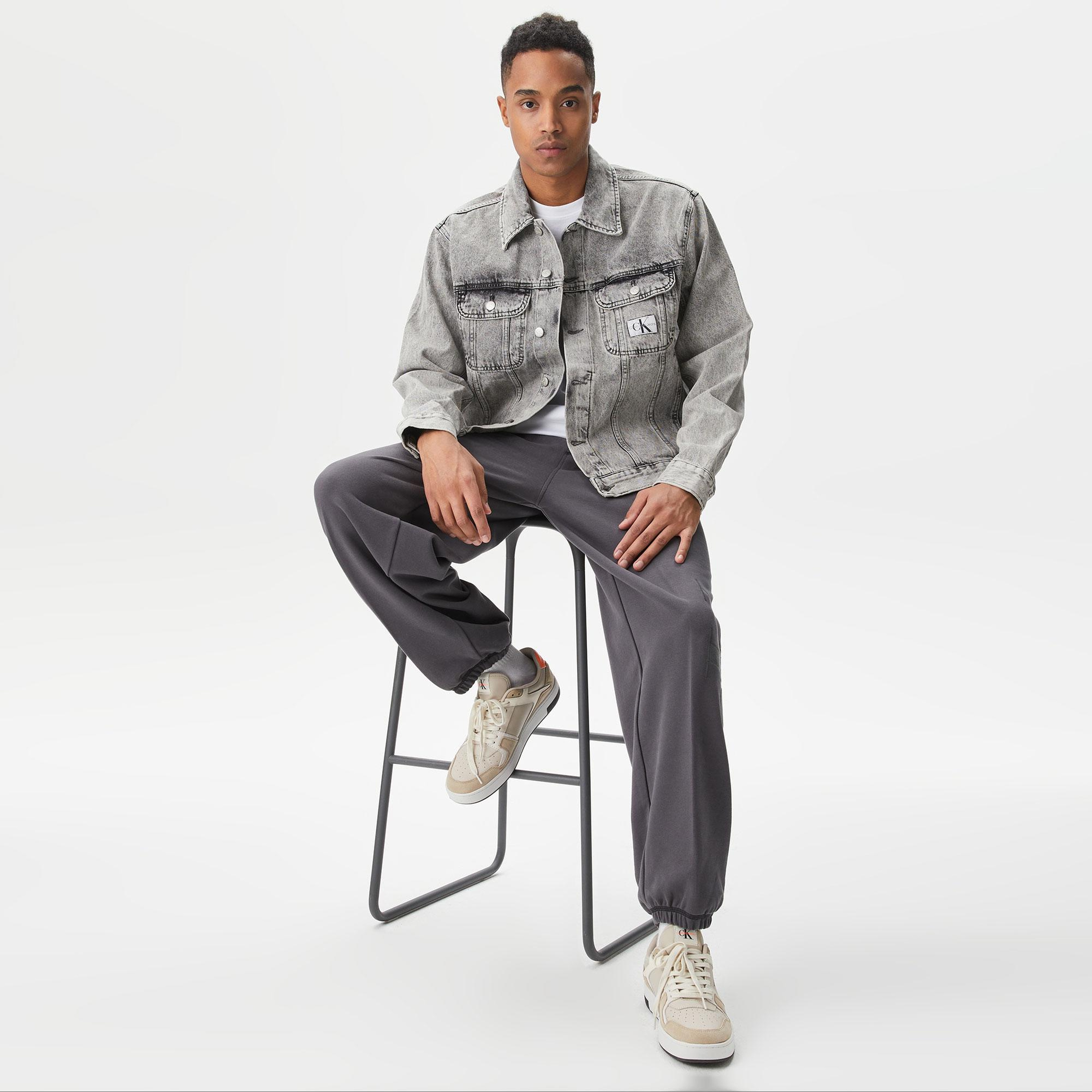 Calvin Klein Jeans Erkek Gri Ceket