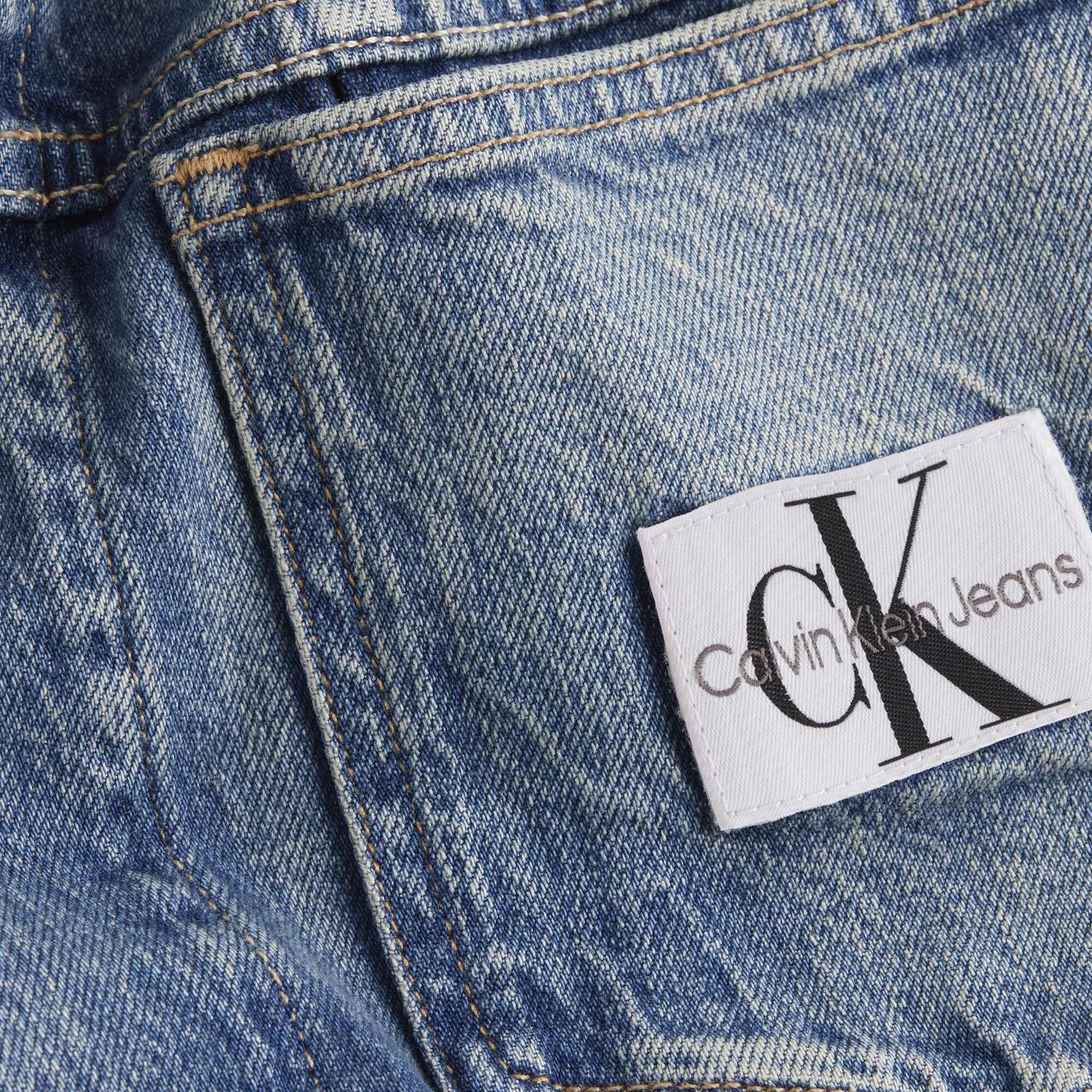 Calvin Klein Jeans Erkek Mavi Ceket