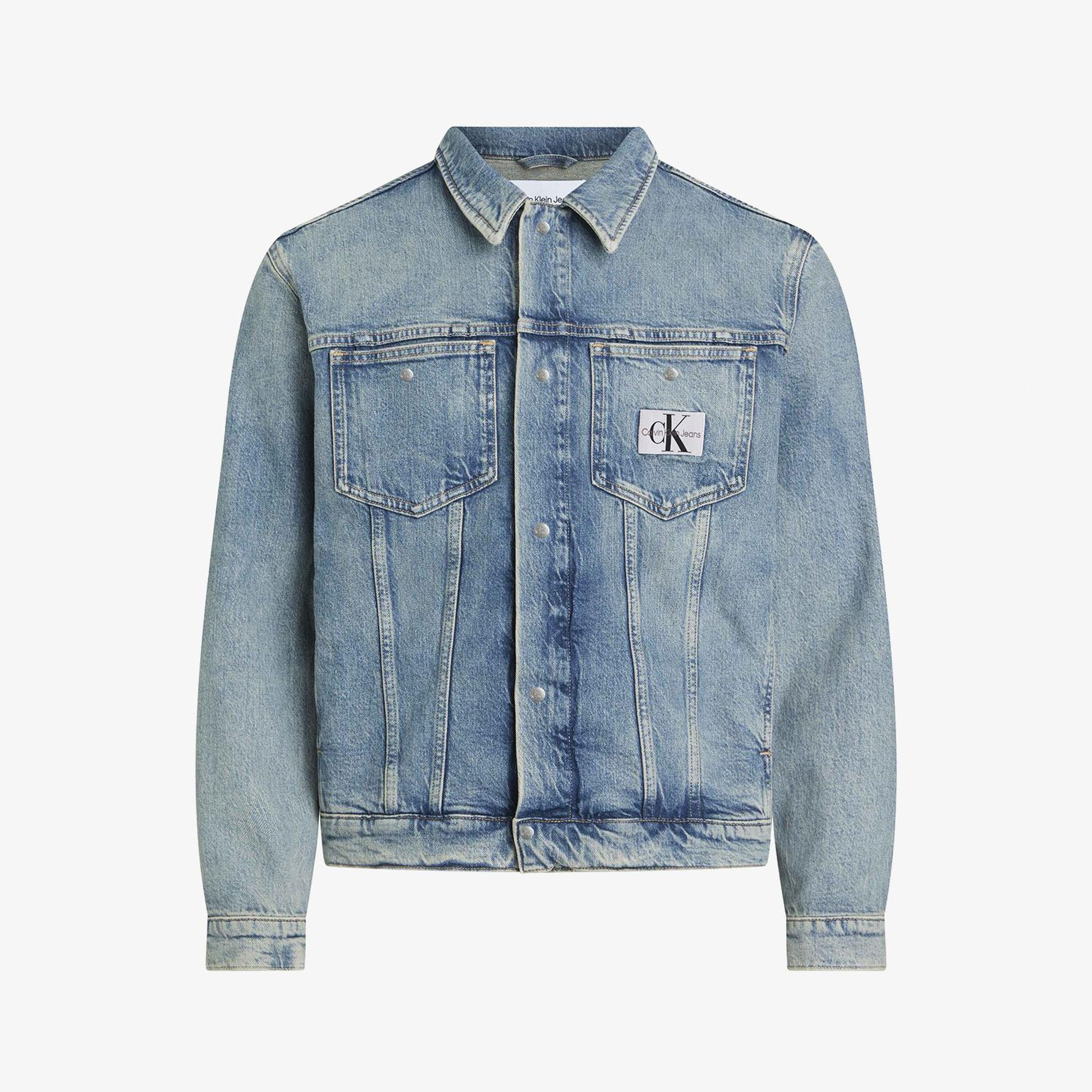 Calvin Klein Jeans Erkek Mavi Ceket