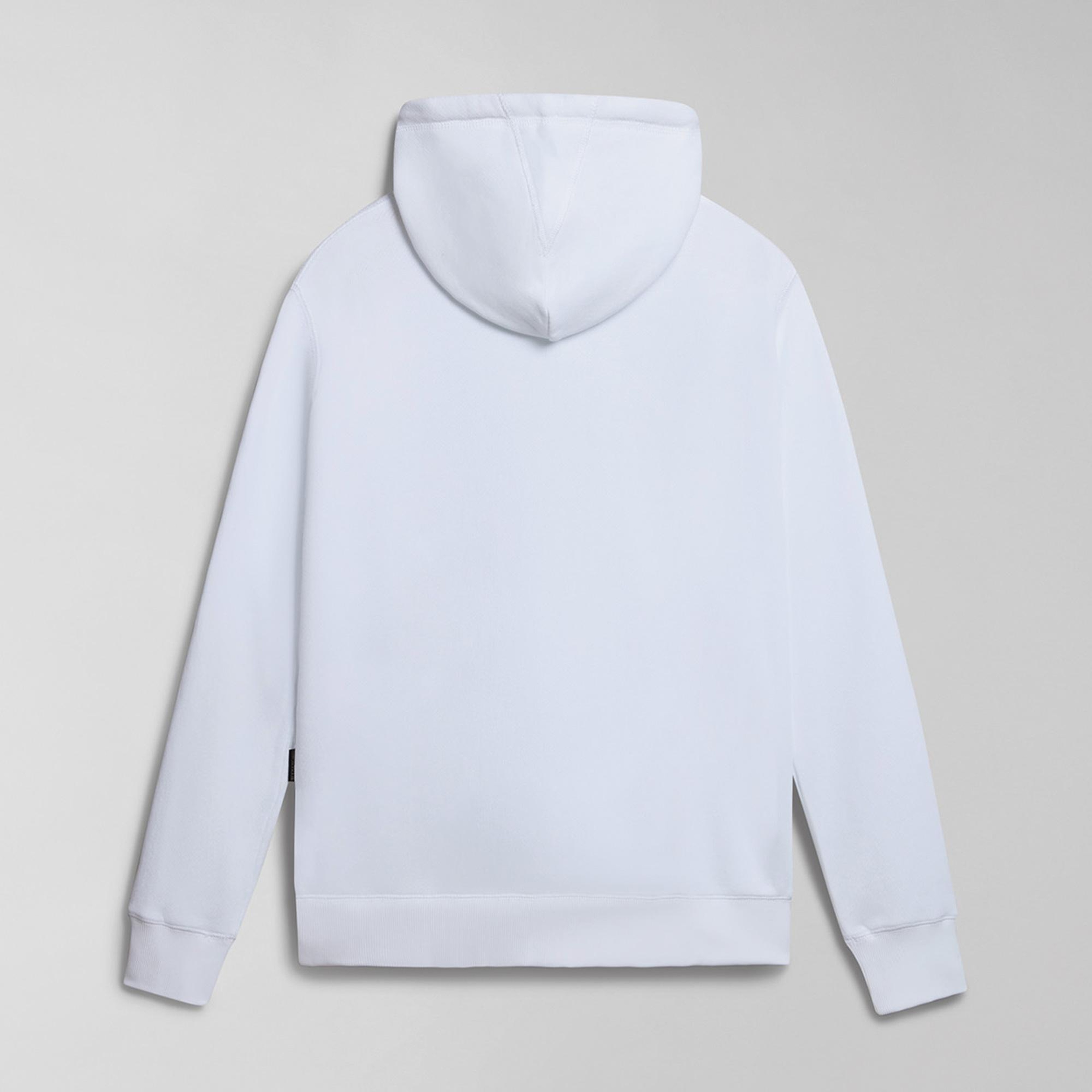 Napapijri B-Kreis Erkek Beyaz Sweatshirt