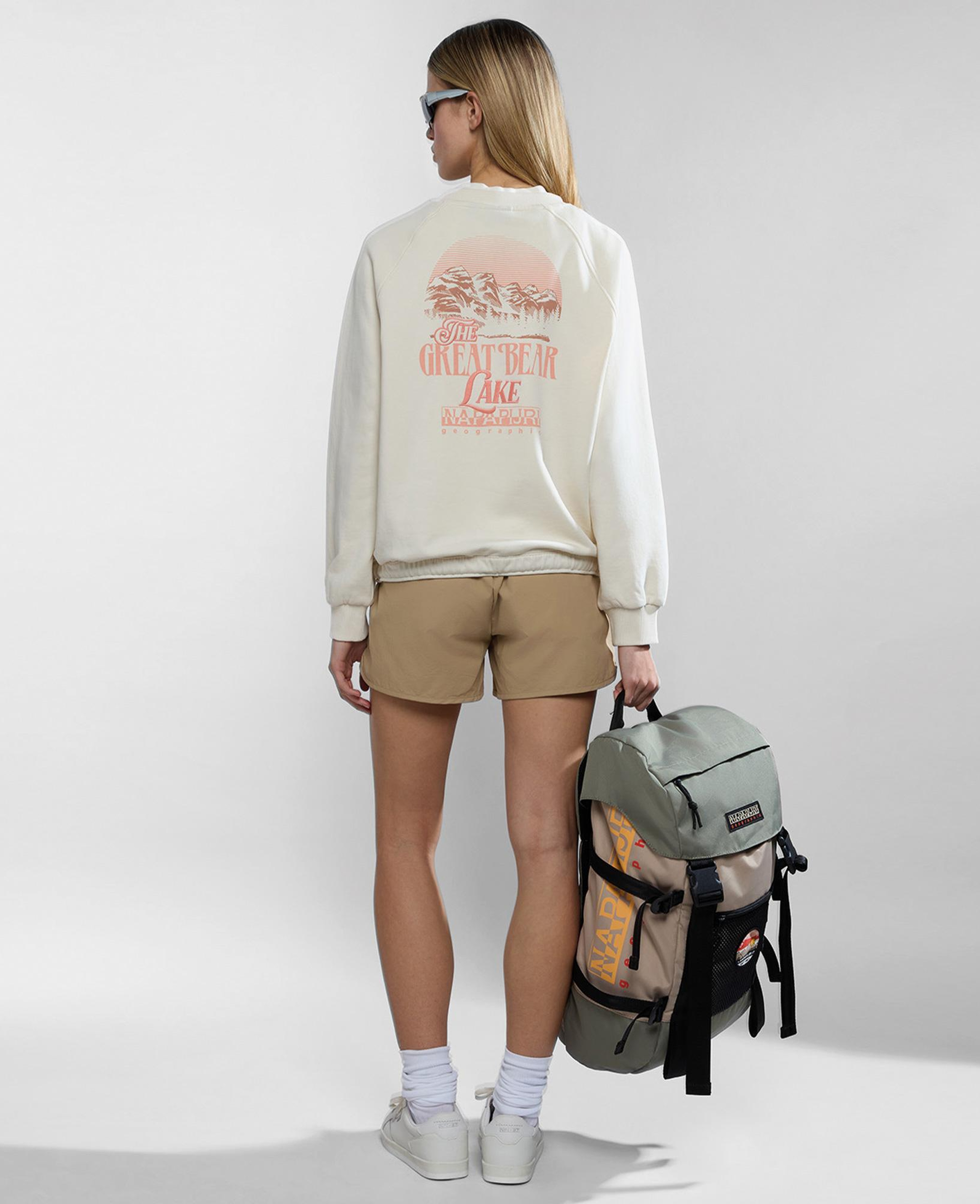 Napapijri B-Boyd Kadın Beyaz Sweatshirt