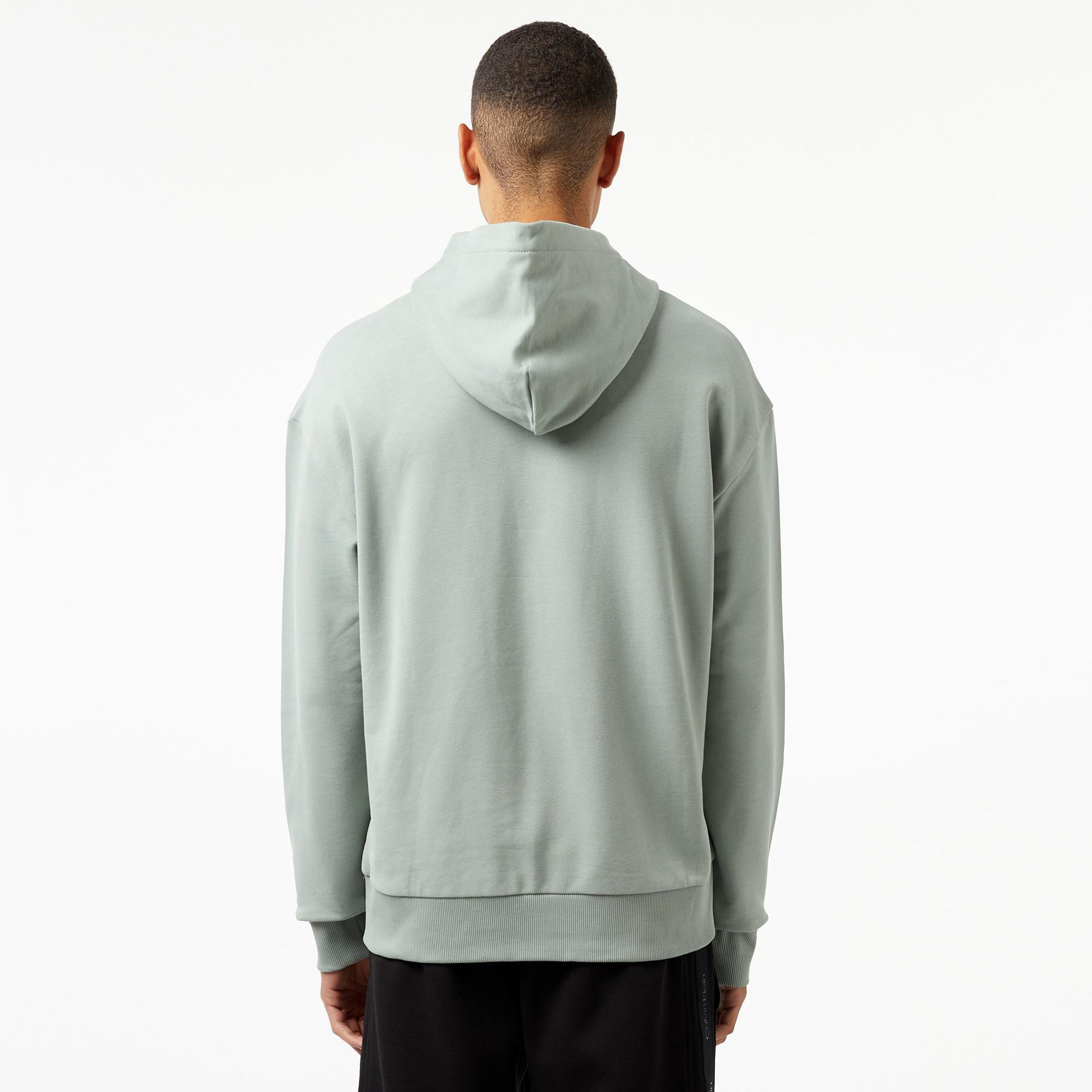 Calvin Klein Cotton Comfort Erkek Gri Hoodie