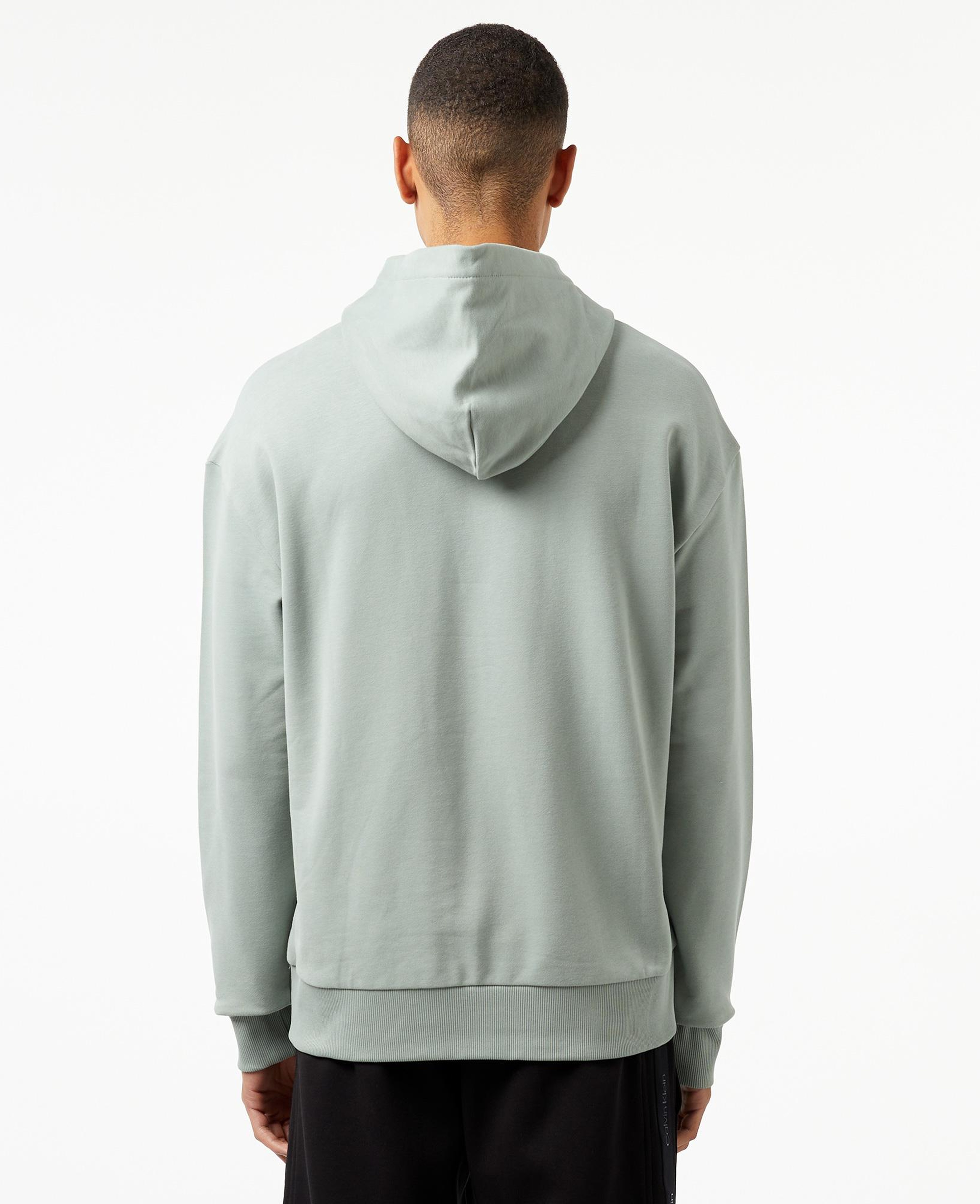 Calvin Klein Cotton Comfort Erkek Gri Hoodie