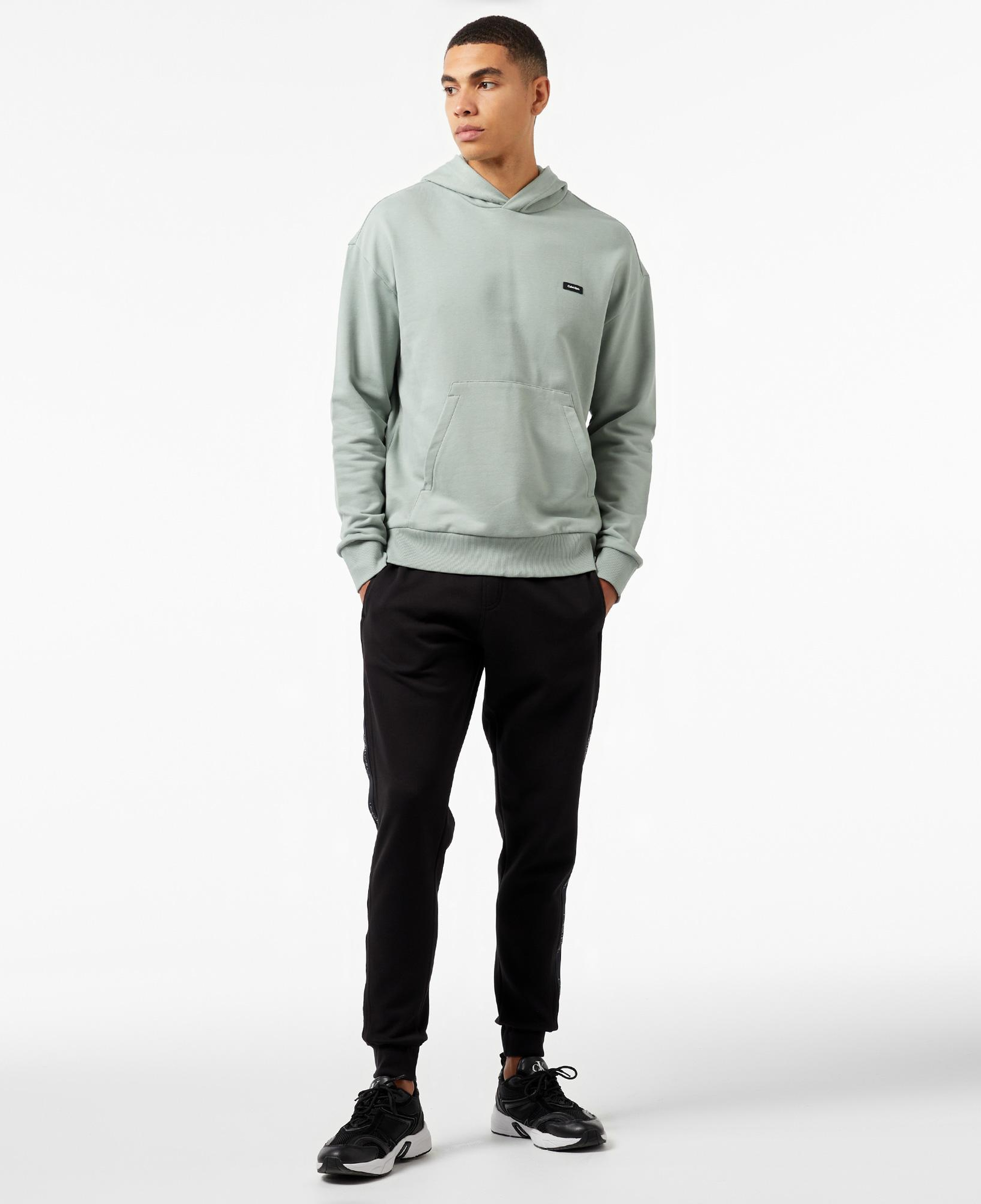 Calvin Klein Cotton Comfort Erkek Gri Hoodie