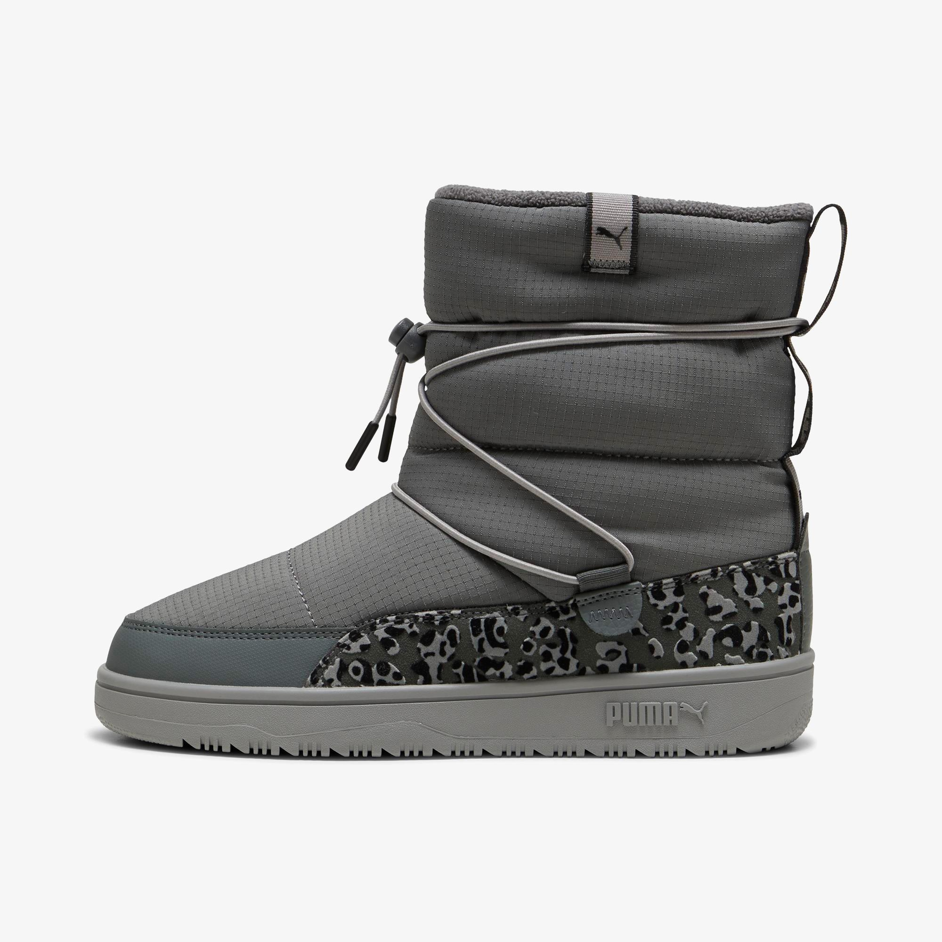 Puma Snowbae Animal Kadın Gri Bot