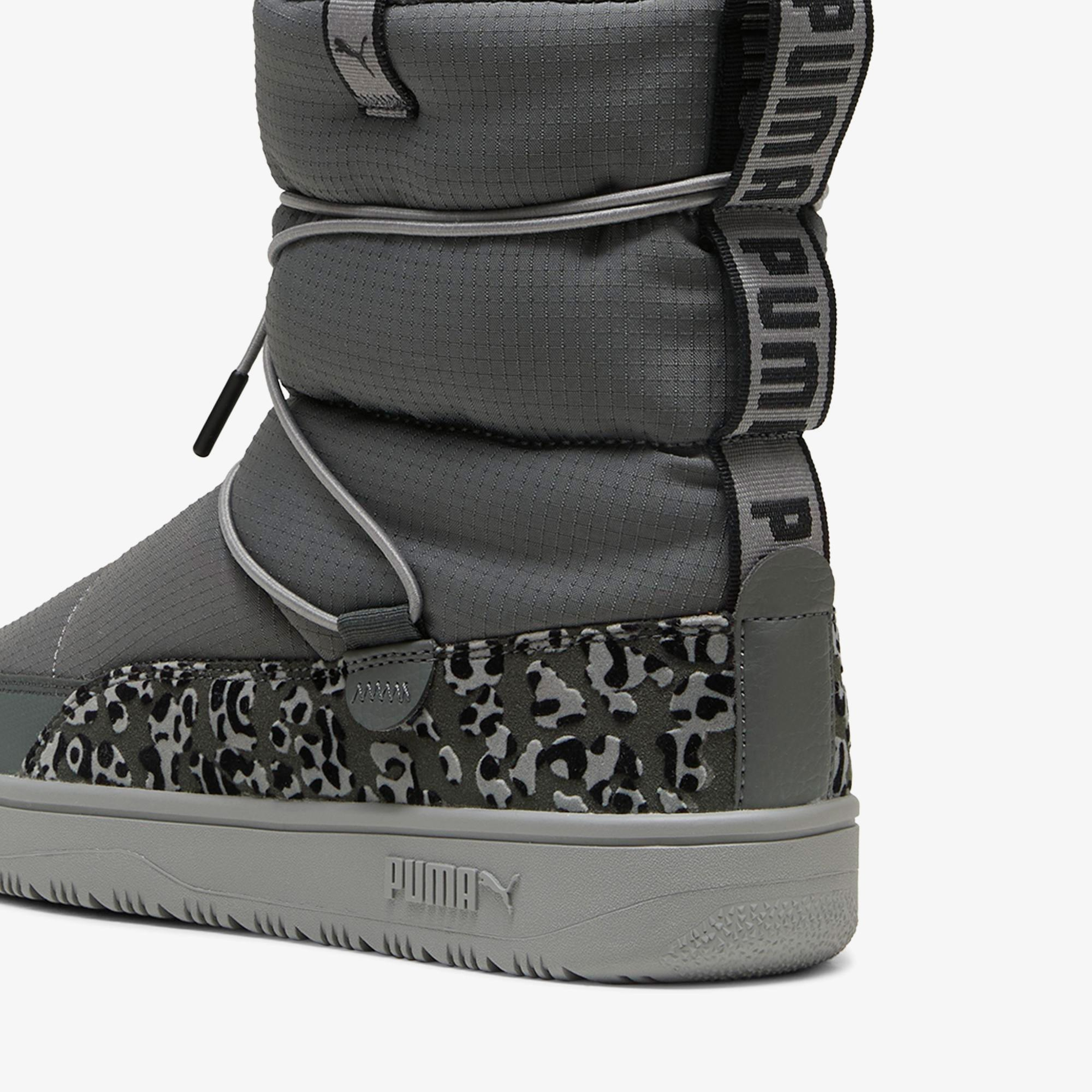 Puma Snowbae Animal Kadın Gri Bot