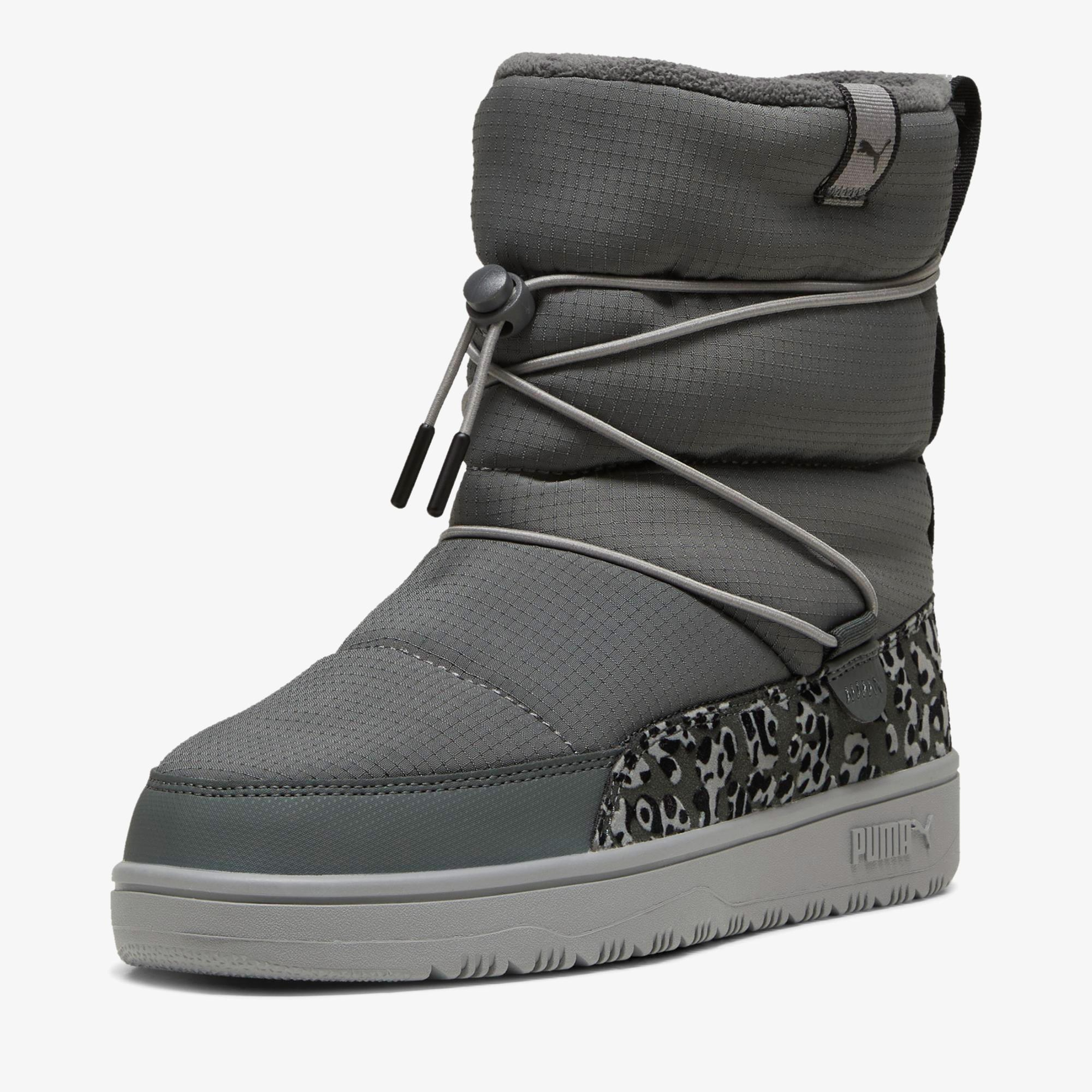 Puma Snowbae Animal Kadın Gri Bot