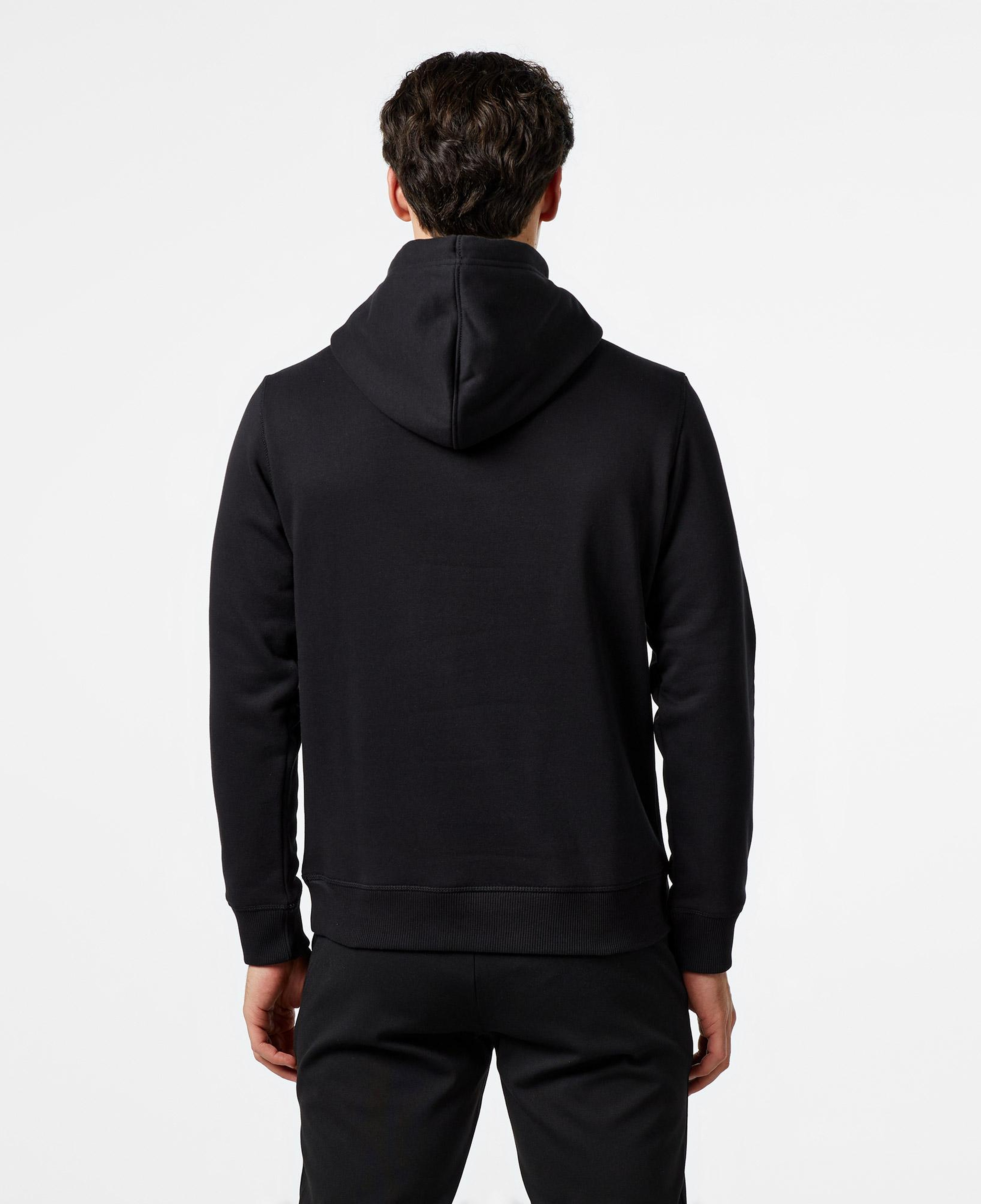 Calvin Klein Jeans Monologo Erkek Siyah Hoodie