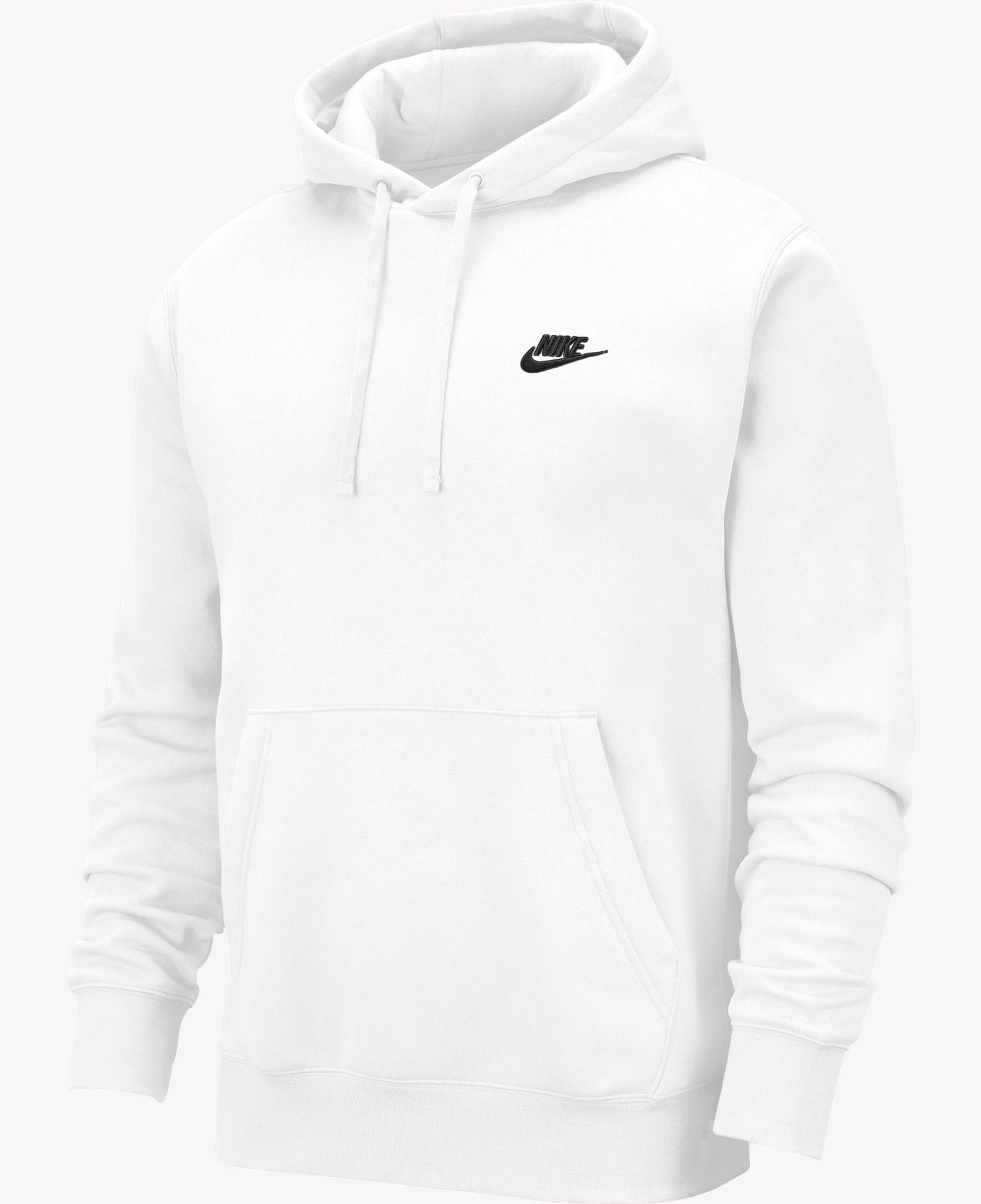 Nike Sportswear Club Fleece Erkek Beyaz Sweatshirt