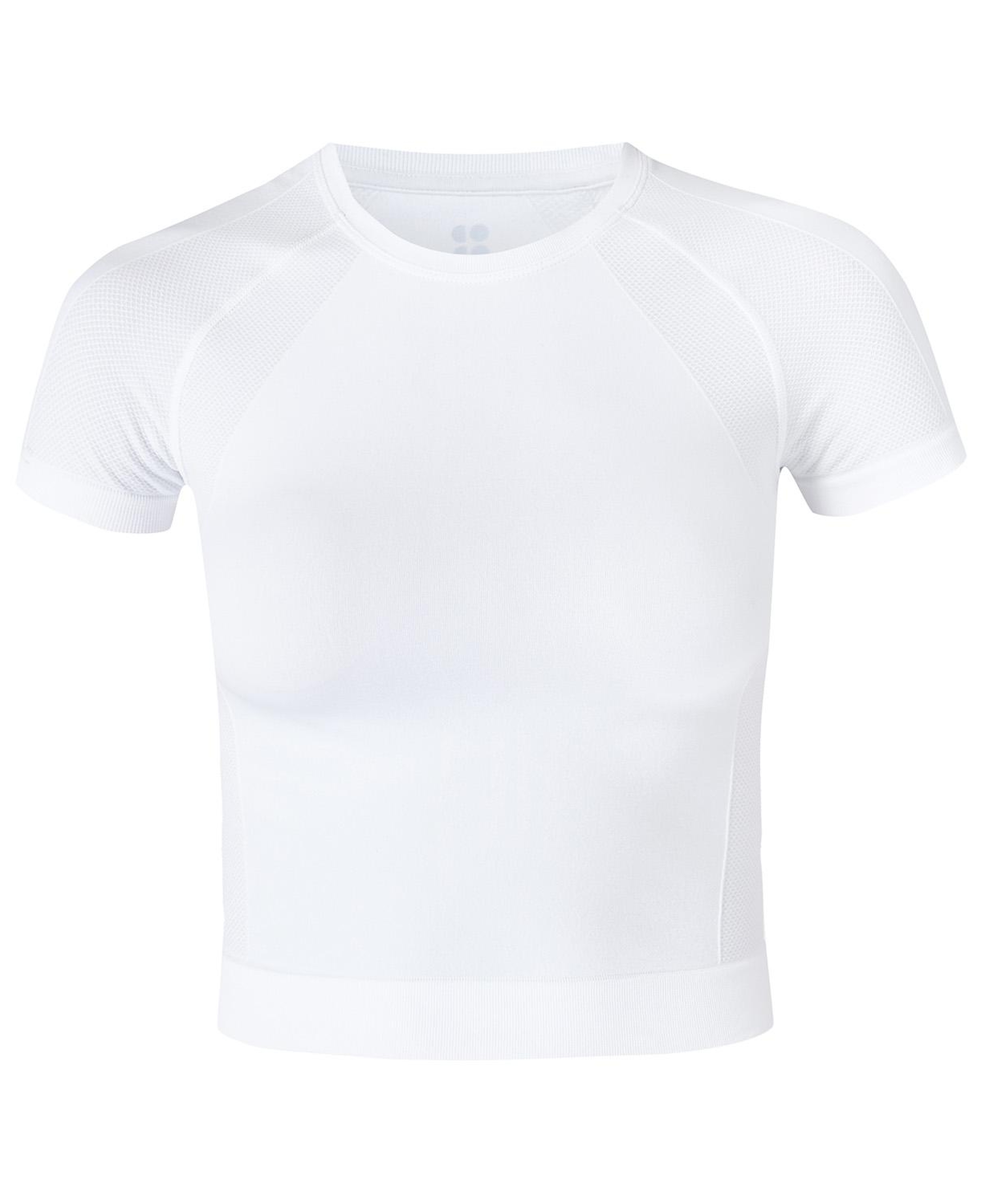 Sweaty Betty Athlete Crop Seamless Workout Kadın Koşu Tank Top