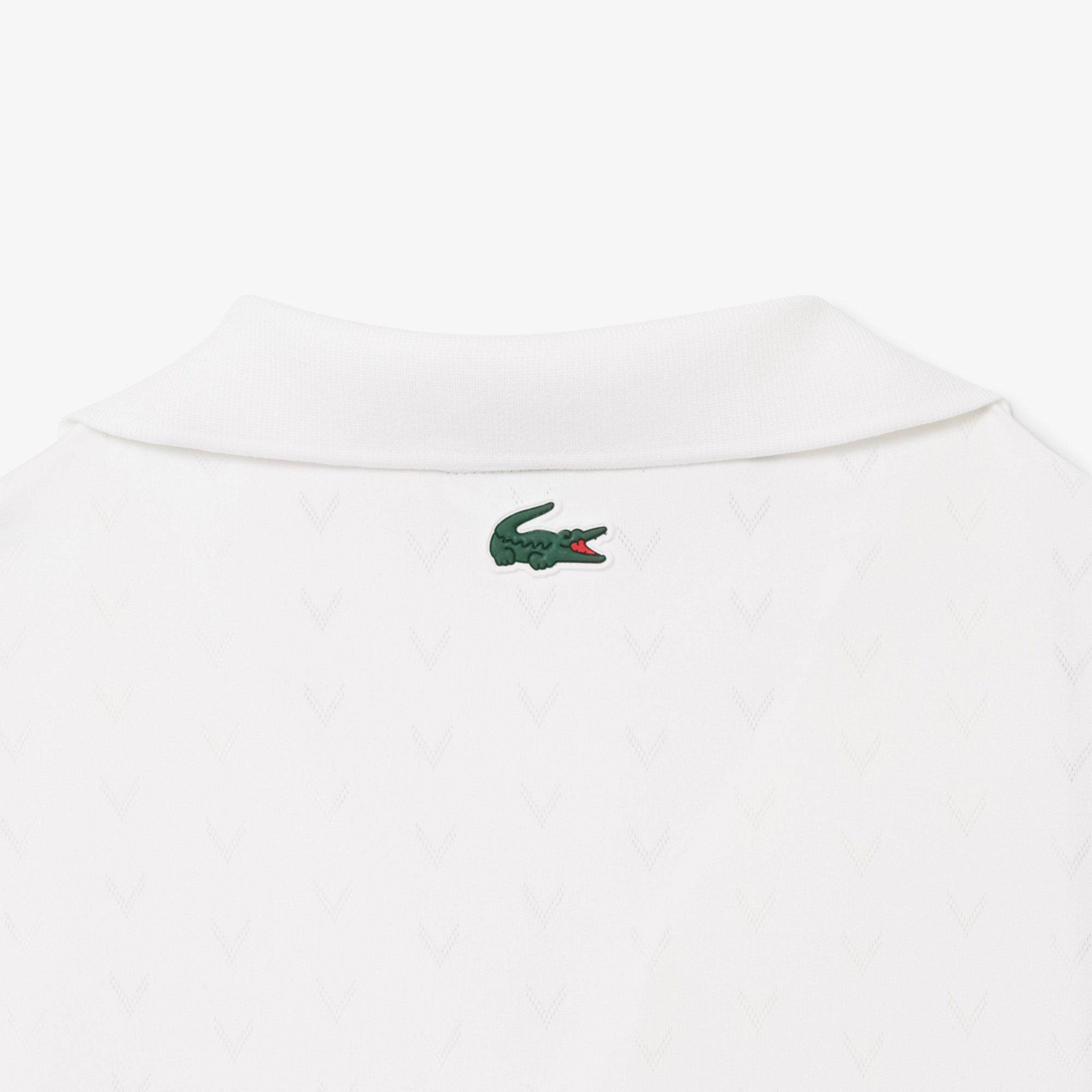 SPORT Kadın Slim Fit Kolsuz Polo Yaka Beyaz Elbise