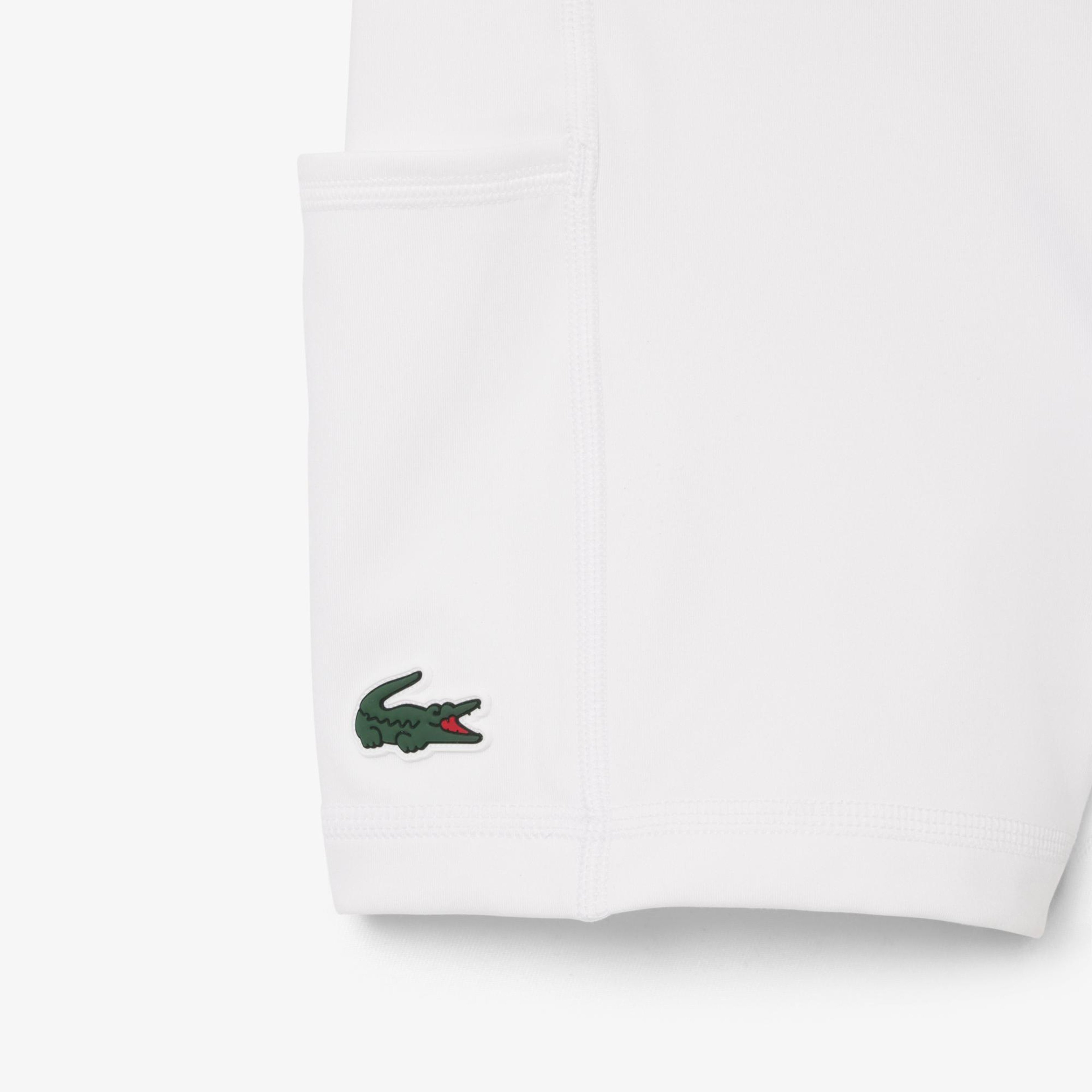 SPORT Kadın Slim Fit Kolsuz Polo Yaka Beyaz Elbise