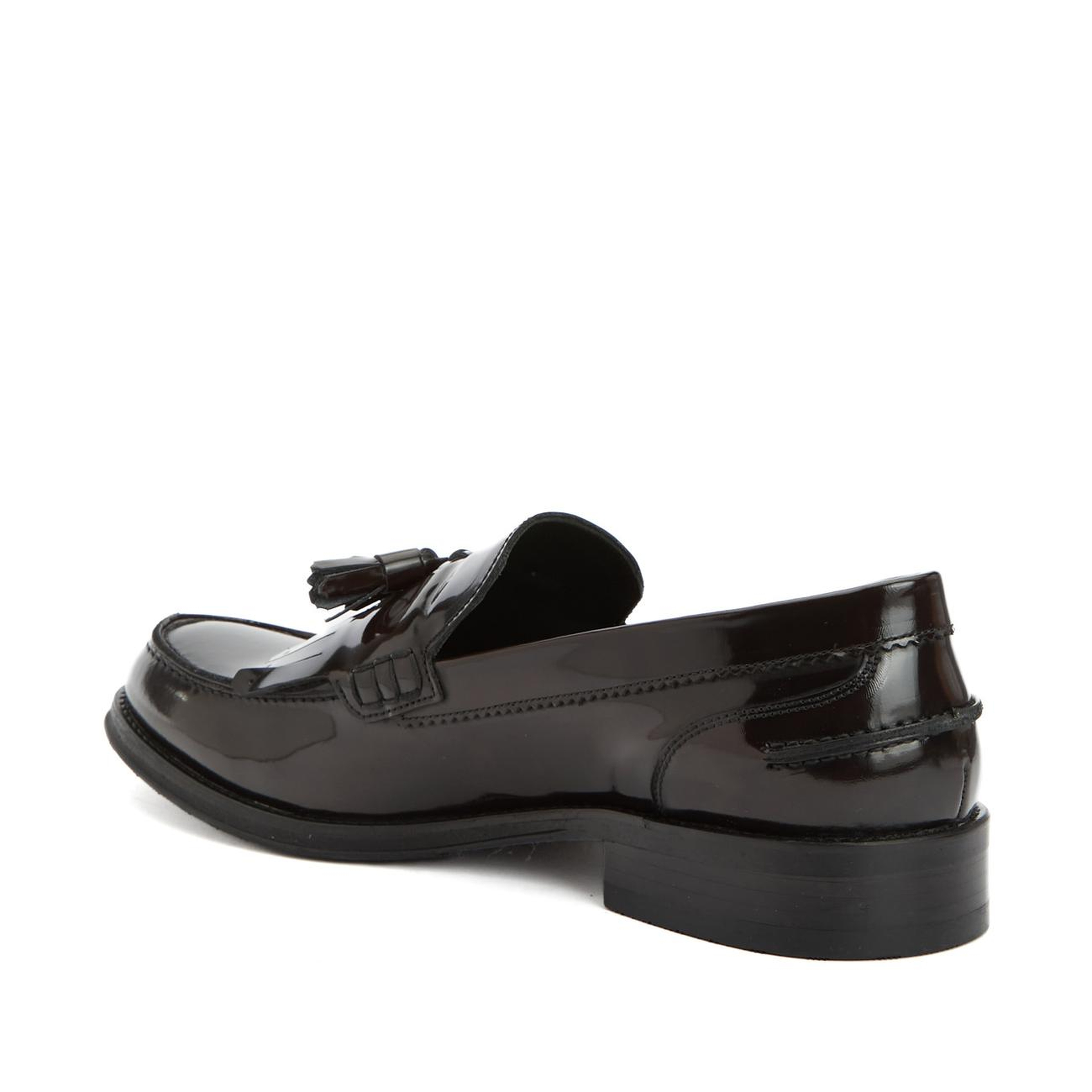 George Hogg Icons Erkek Kahverengi Deri Loafer