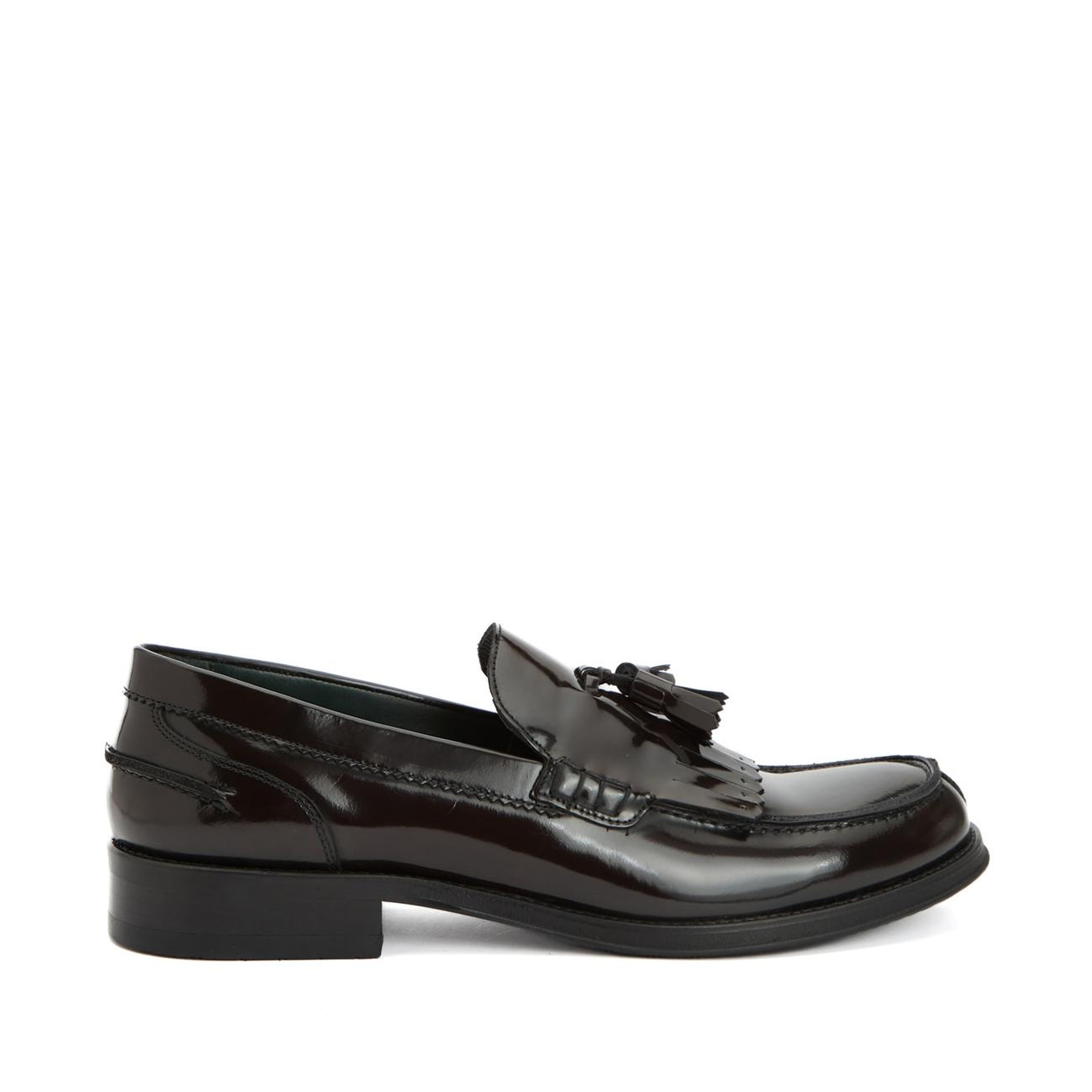 George Hogg Icons Erkek Kahverengi Deri Loafer