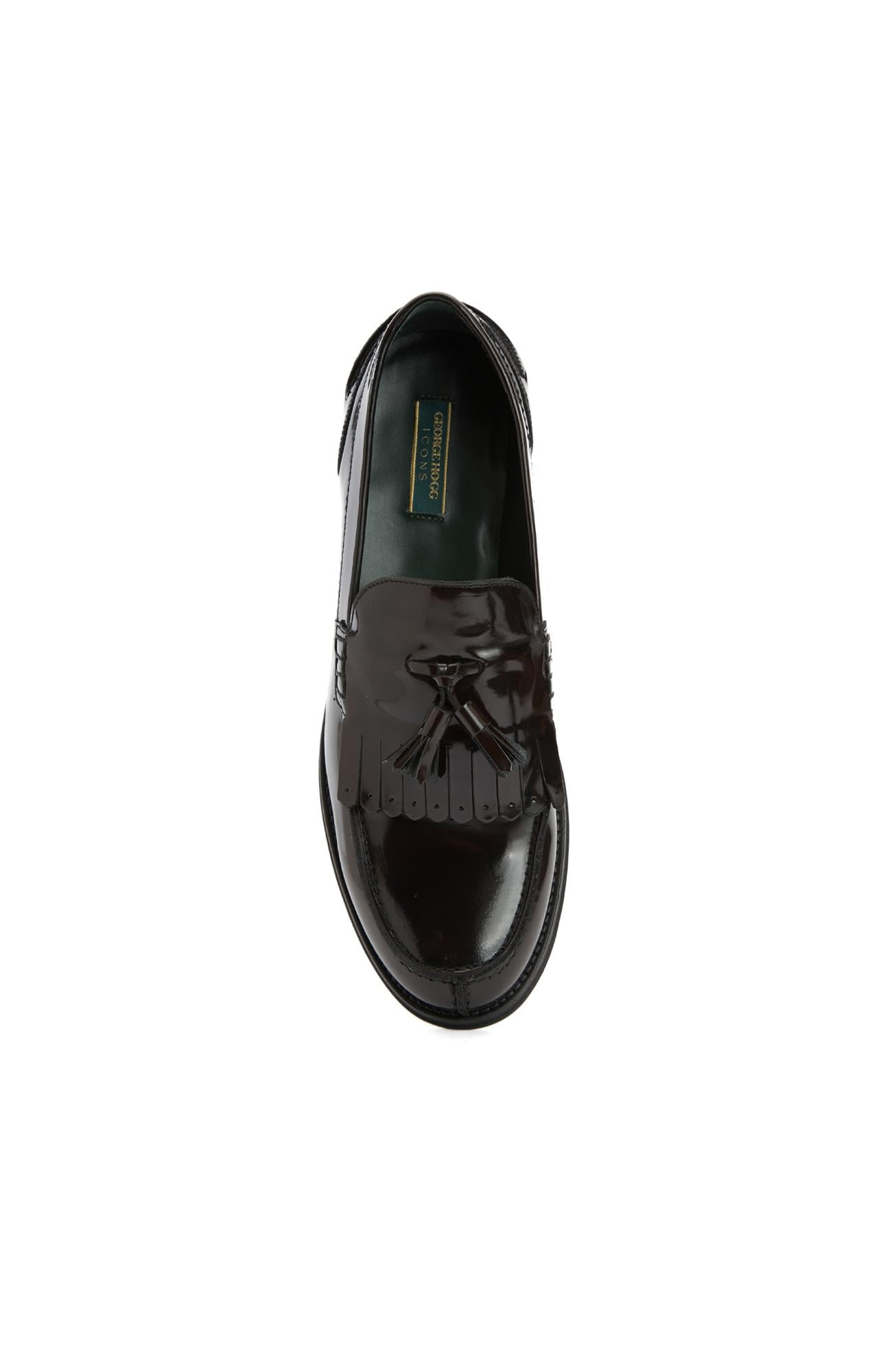 George Hogg Icons Erkek Kahverengi Deri Loafer