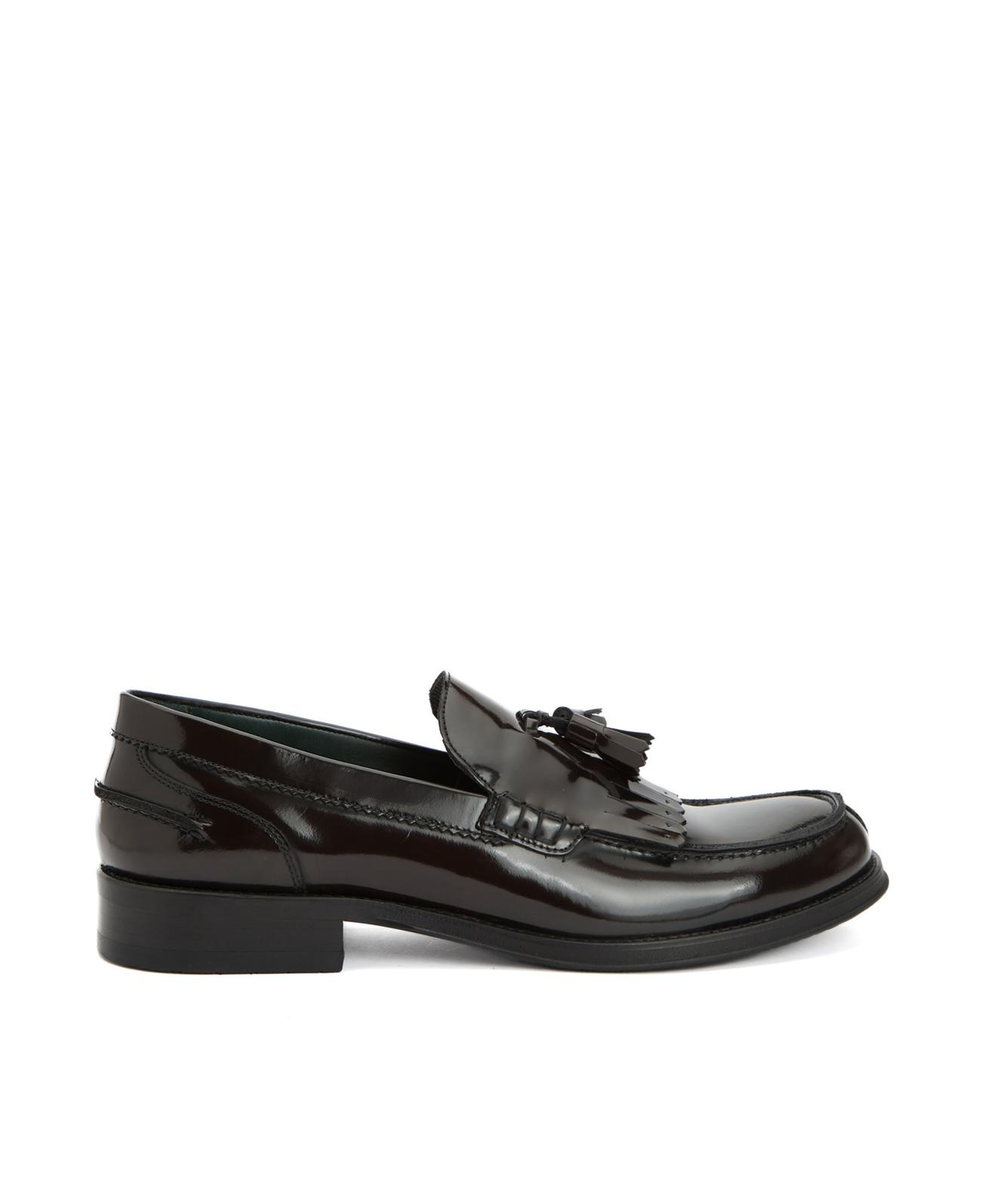 George Hogg Icons Erkek Kahverengi Deri Loafer