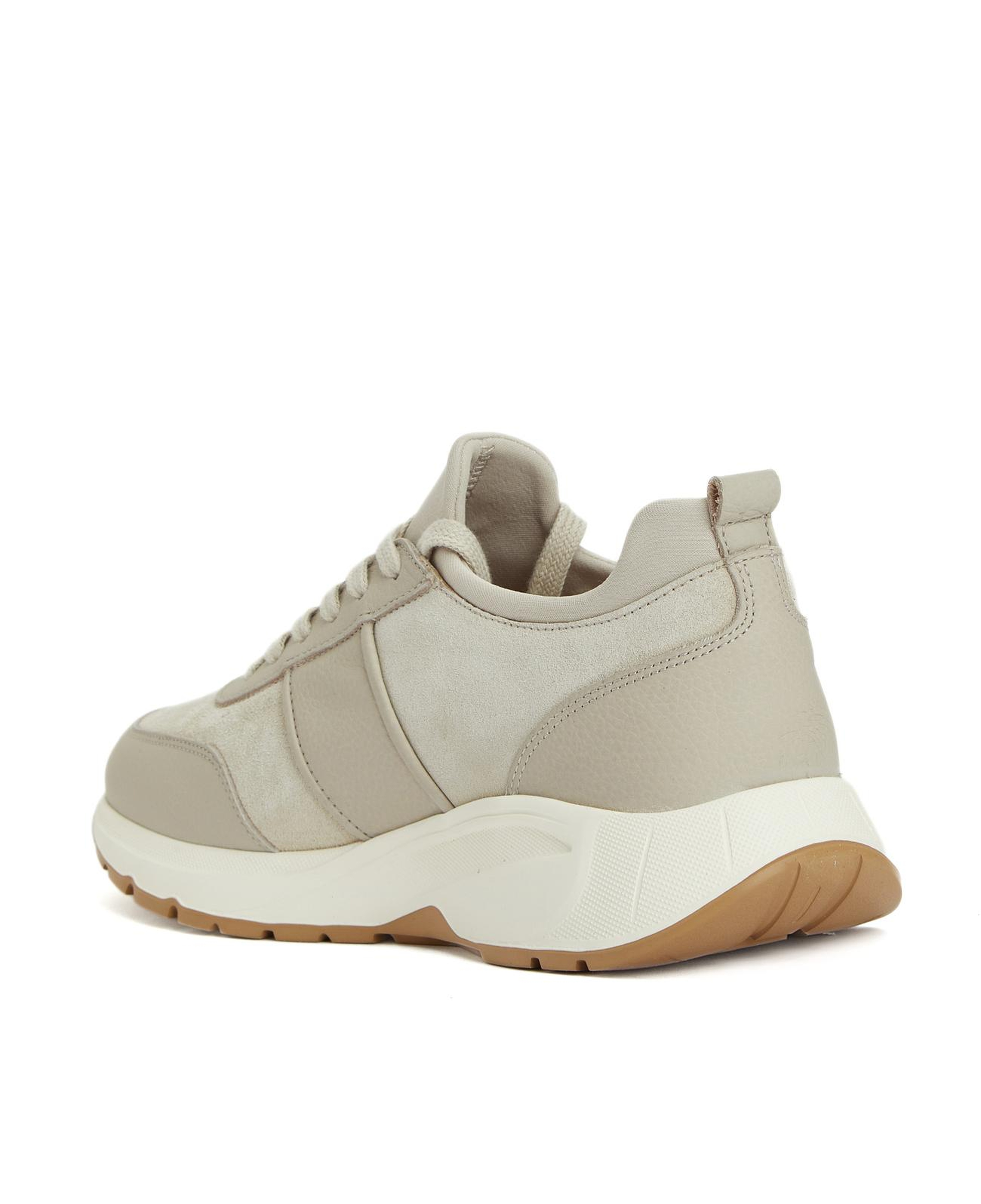 Divarese Erkek Bej Günlük Rahat Süet Sneaker