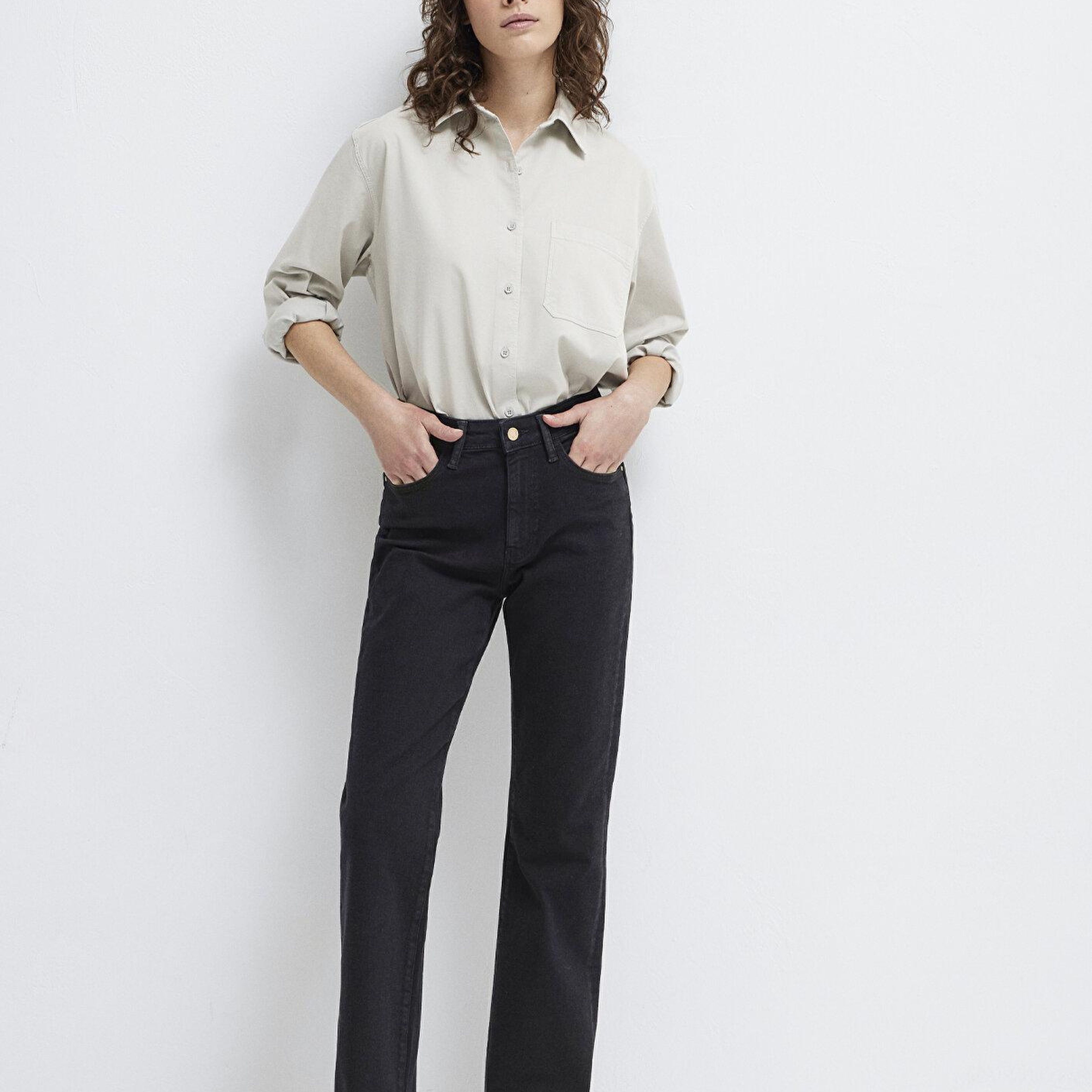 Mavi Bliss Gold Premium Gri Smoke Jean Pantolon 101437-90855