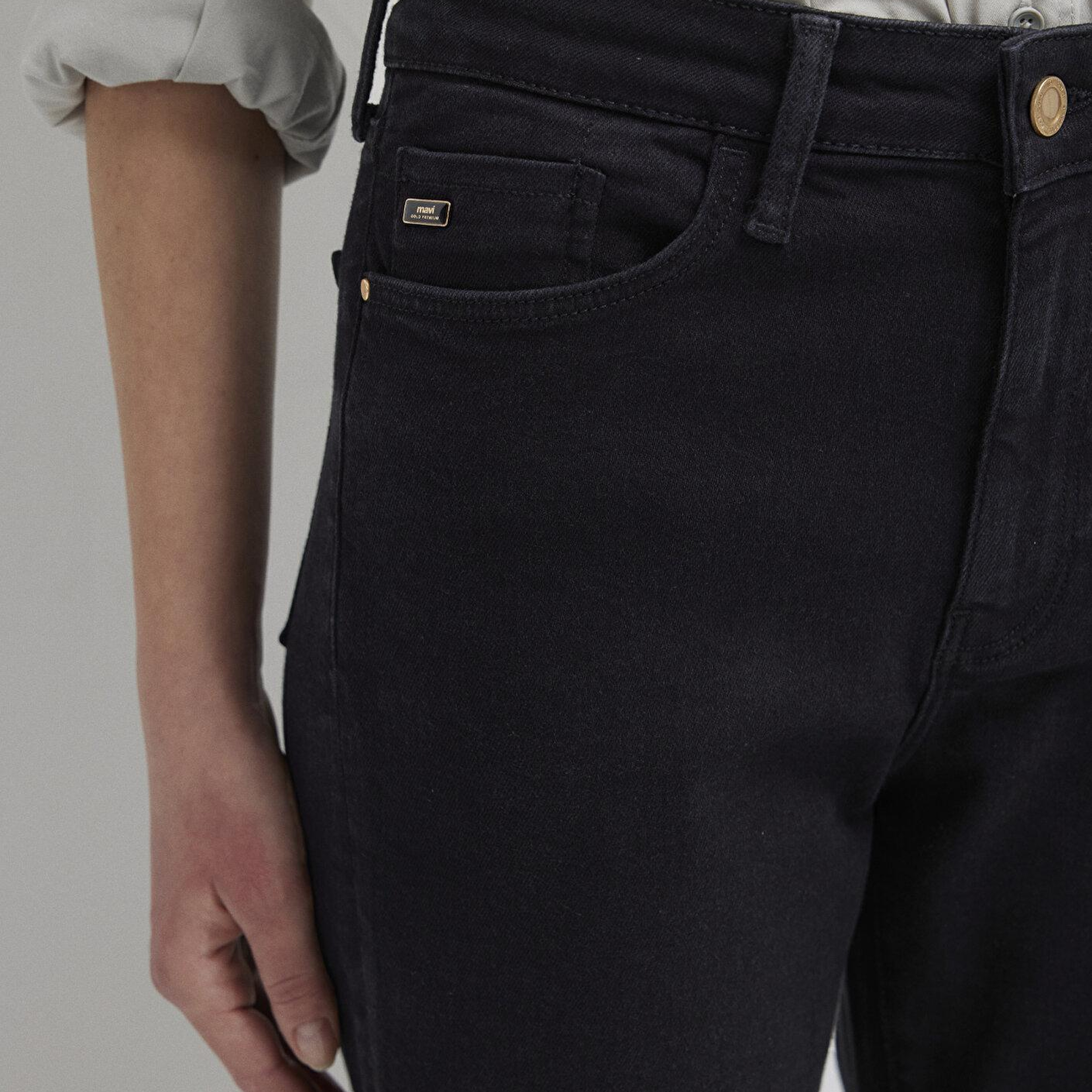 Mavi Bliss Gold Premium Gri Smoke Jean Pantolon 101437-90855