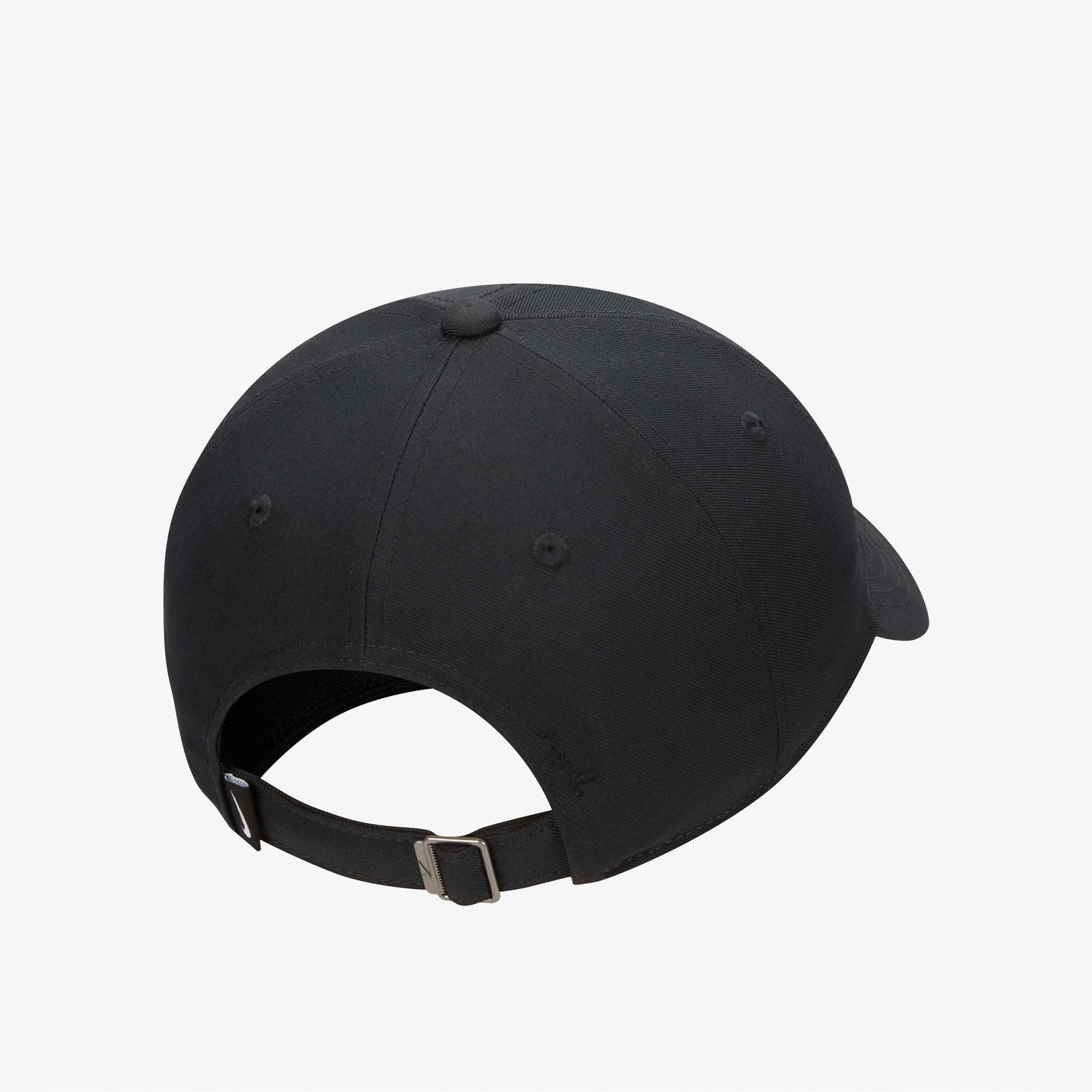 Nike Club Unstructured Swoosh Unisex Siyah Şapka