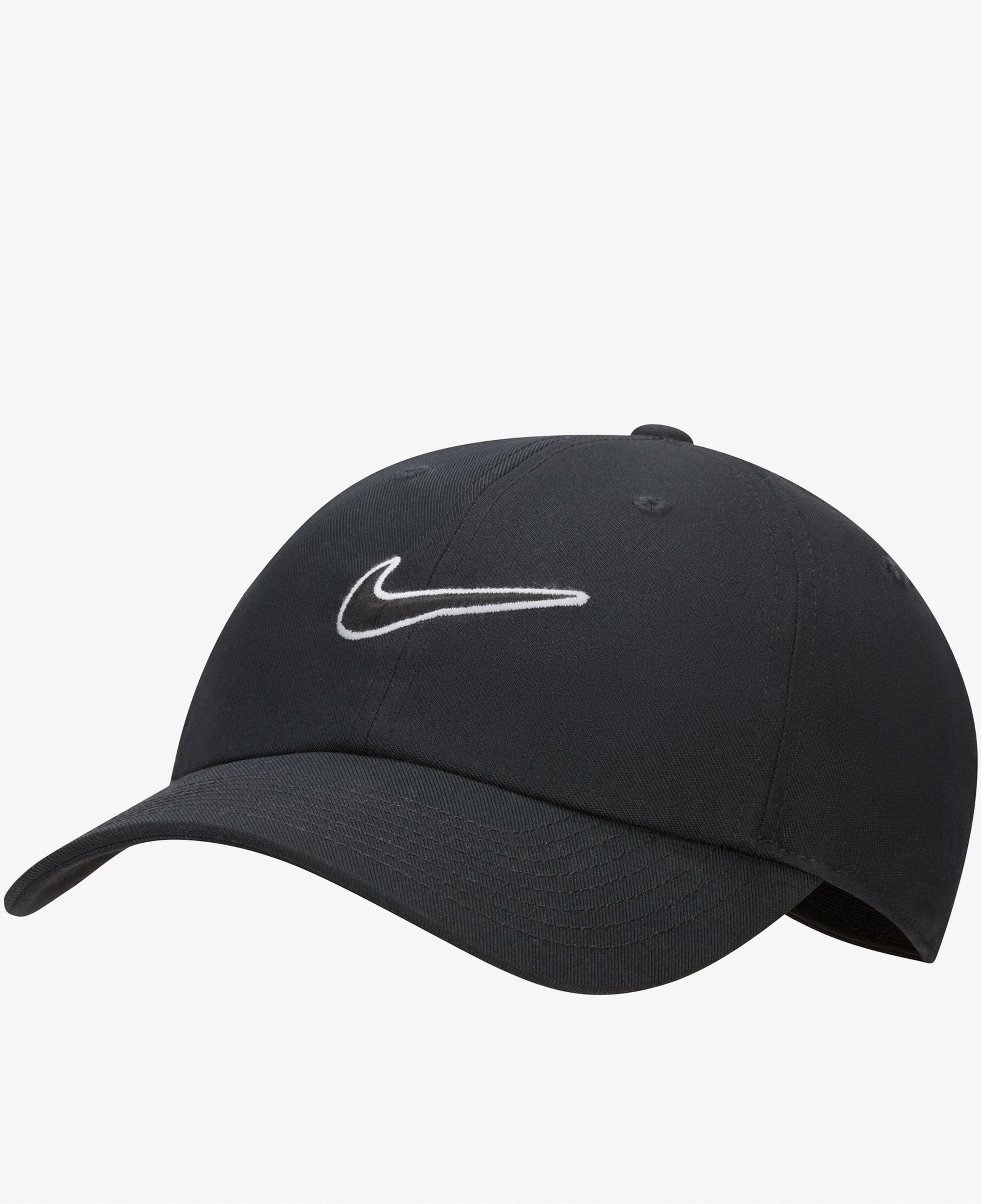 Nike Club Unstructured Swoosh Unisex Siyah Şapka