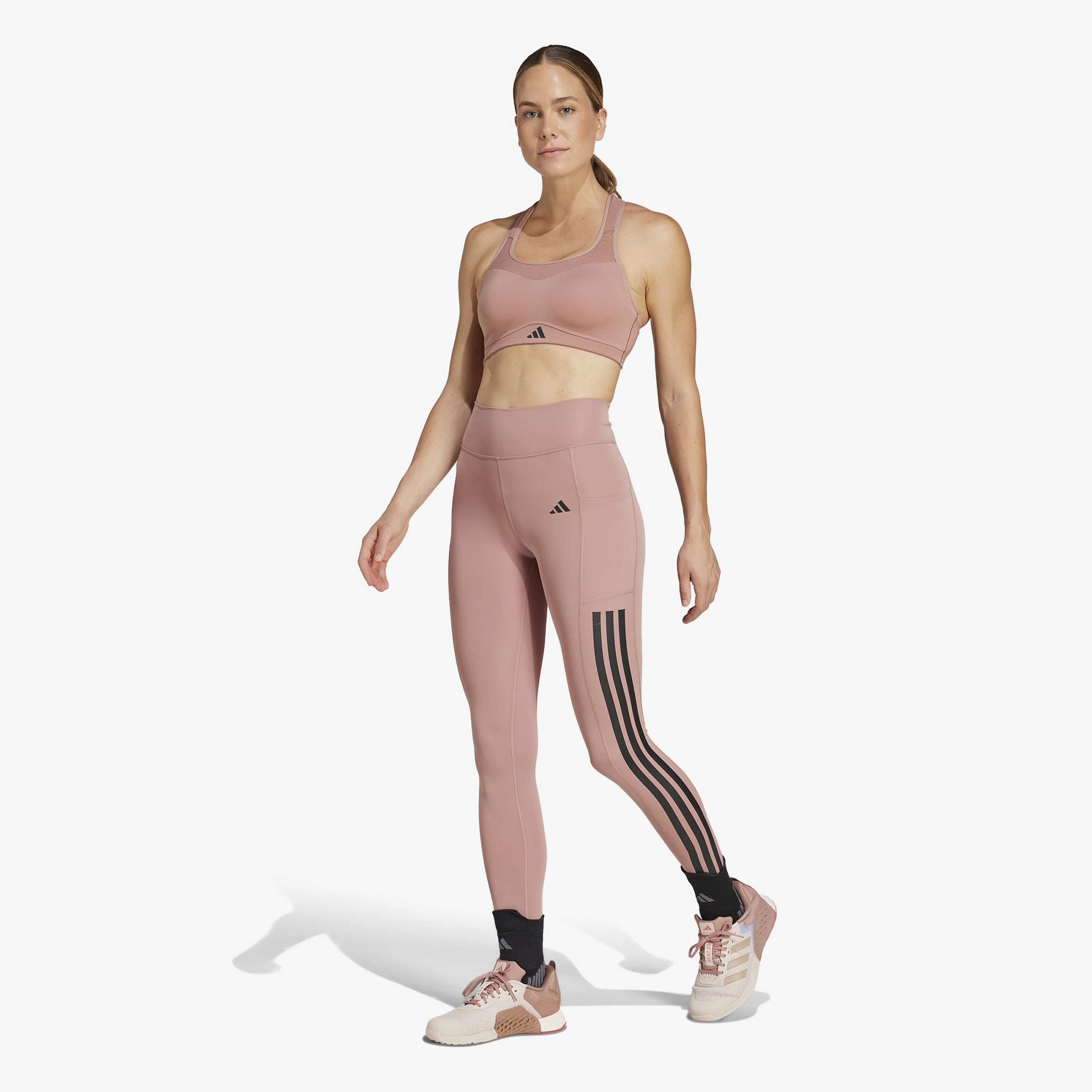 adidas TLRD Impact Kadın Pembe Antrenman Bra